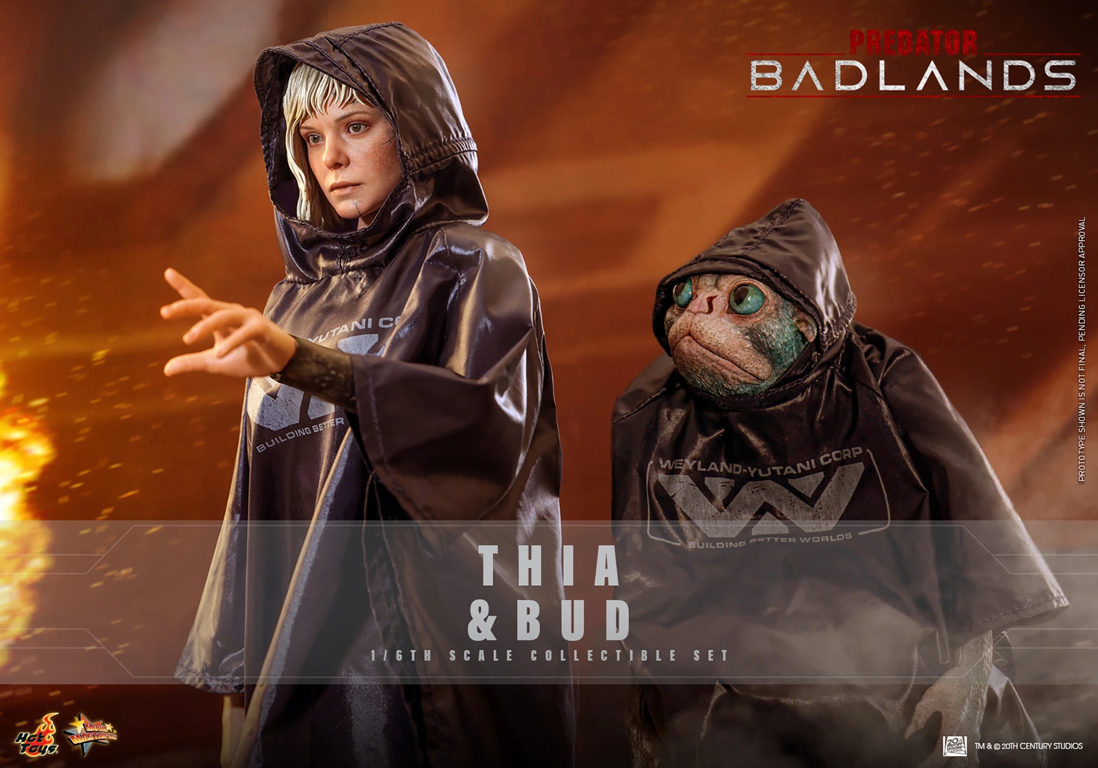 Predator: Badlands MMS900 Thia and Bud 1/6th Scale Collectible Figure Gallery Image 3
