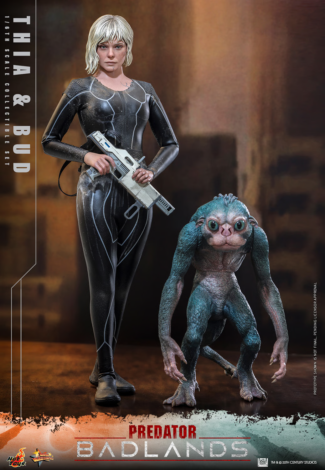 Predator: Badlands MMS900 Thia and Bud 1/6th Scale Collectible Figure Gallery Image 7