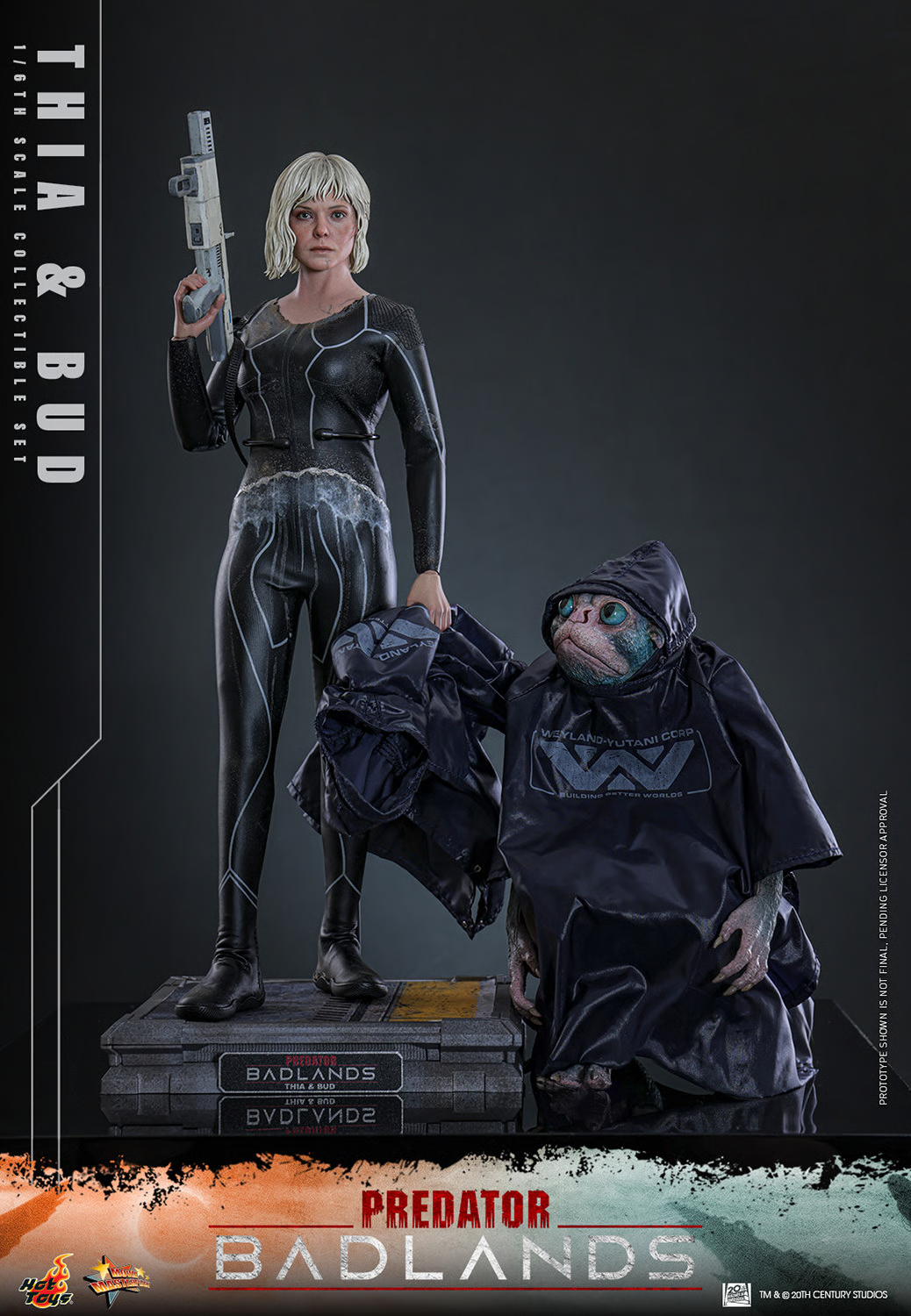 Predator: Badlands MMS900 Thia and Bud 1/6th Scale Collectible Figure Gallery Image 5