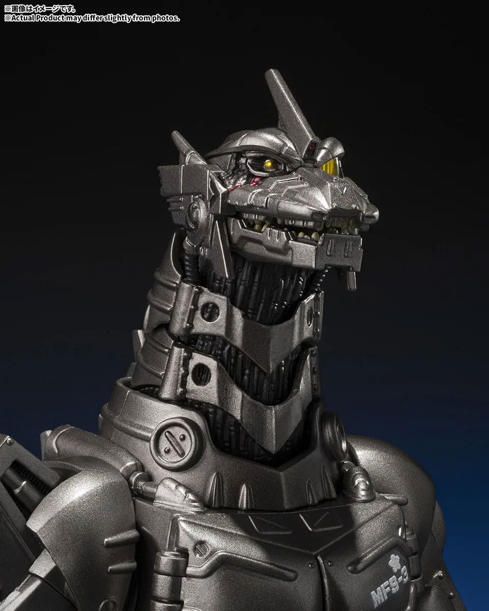 Godzilla: Tokyo S.O.S. (2003) S.H.MonsterArts Type 3 Kiryu (Heavy Armed Type/High Mobility Type) (Movie Graphic Plus) Action Figure Gallery Image 7