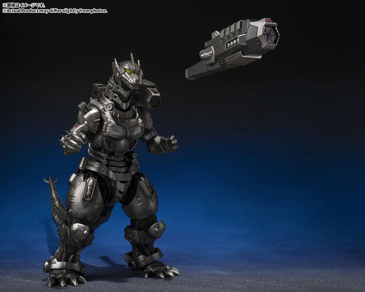 Godzilla: Tokyo S.O.S. (2003) S.H.MonsterArts Type 3 Kiryu (Heavy Armed Type/High Mobility Type) (Movie Graphic Plus) Action Figure Gallery Image 6