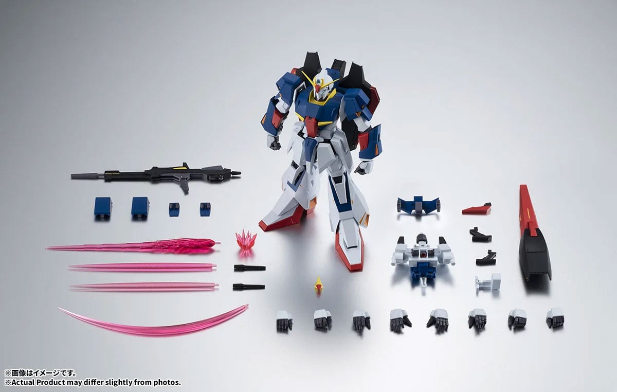 Mobile Suit Zeta Gundam Robot Spirits MSZ-006 Zeta Gundam (Ver. A.N.I.M.E.) Action Figure Gallery Image 22