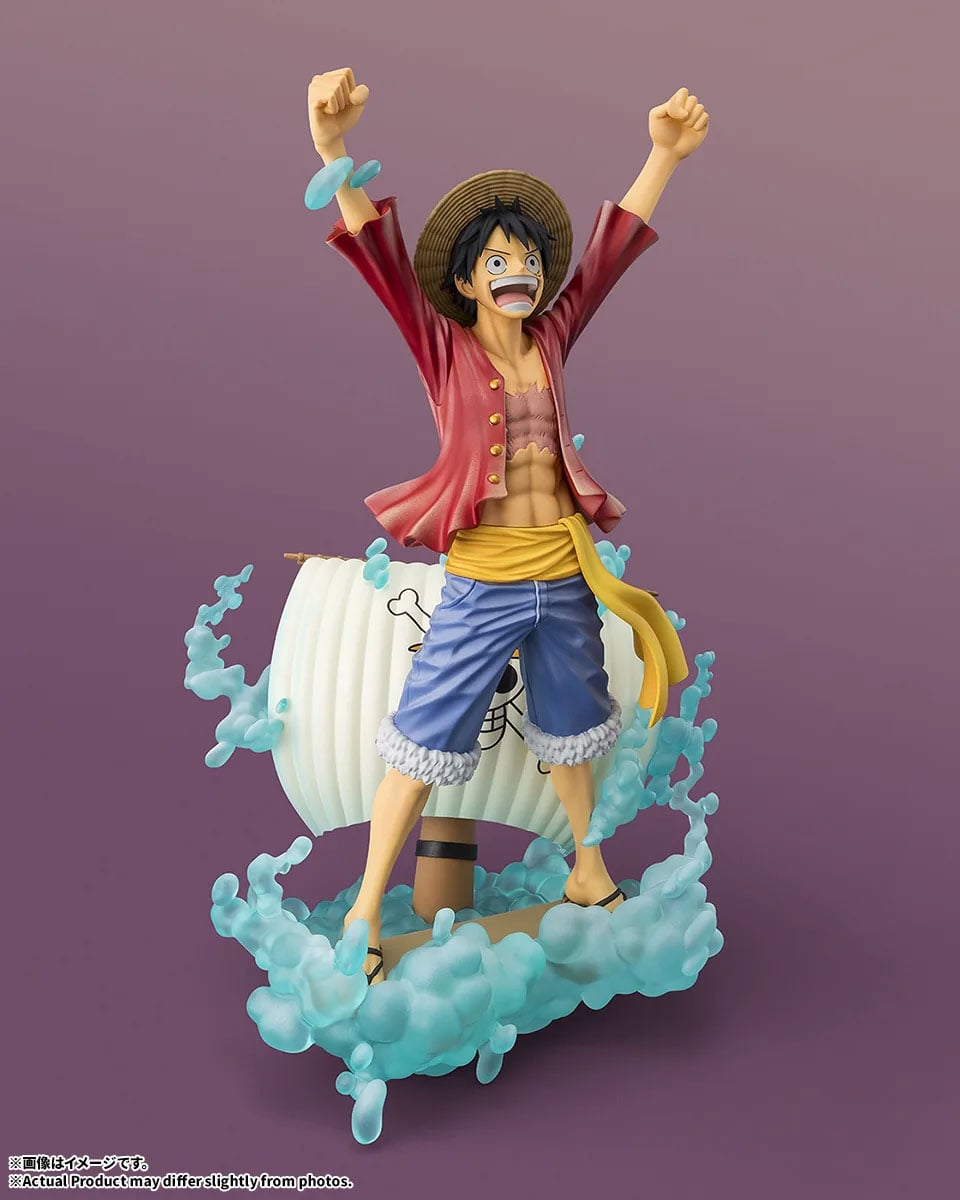 One Piece FiguartsZERO STARTune Monkey D. Luffy (Setting Sail for the New World) Gallery Image 4