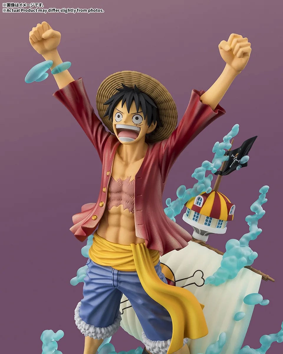 One Piece FiguartsZERO STARTune Monkey D. Luffy (Setting Sail for