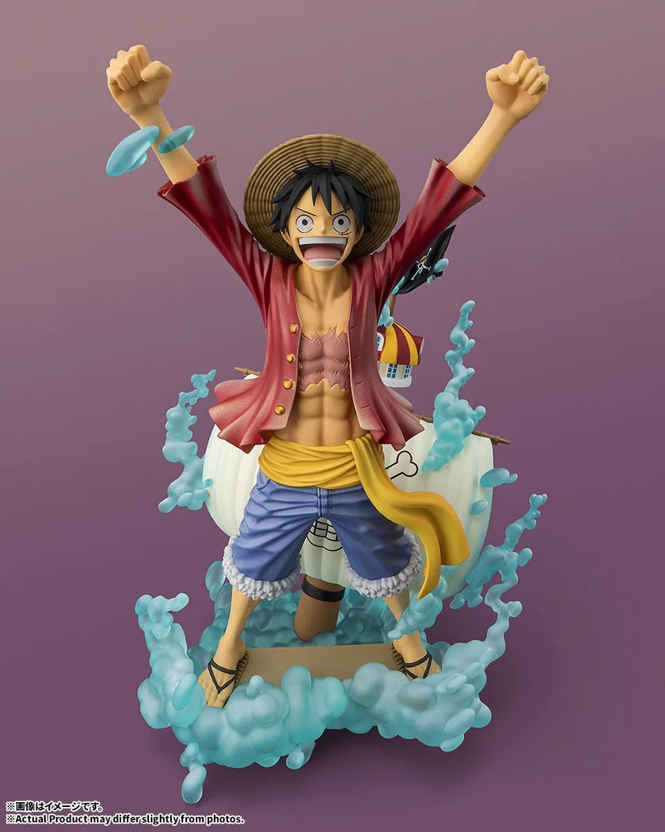 One Piece FiguartsZERO STARTune Monkey D. Luffy (Setting Sail for the New World) Gallery Image 7
