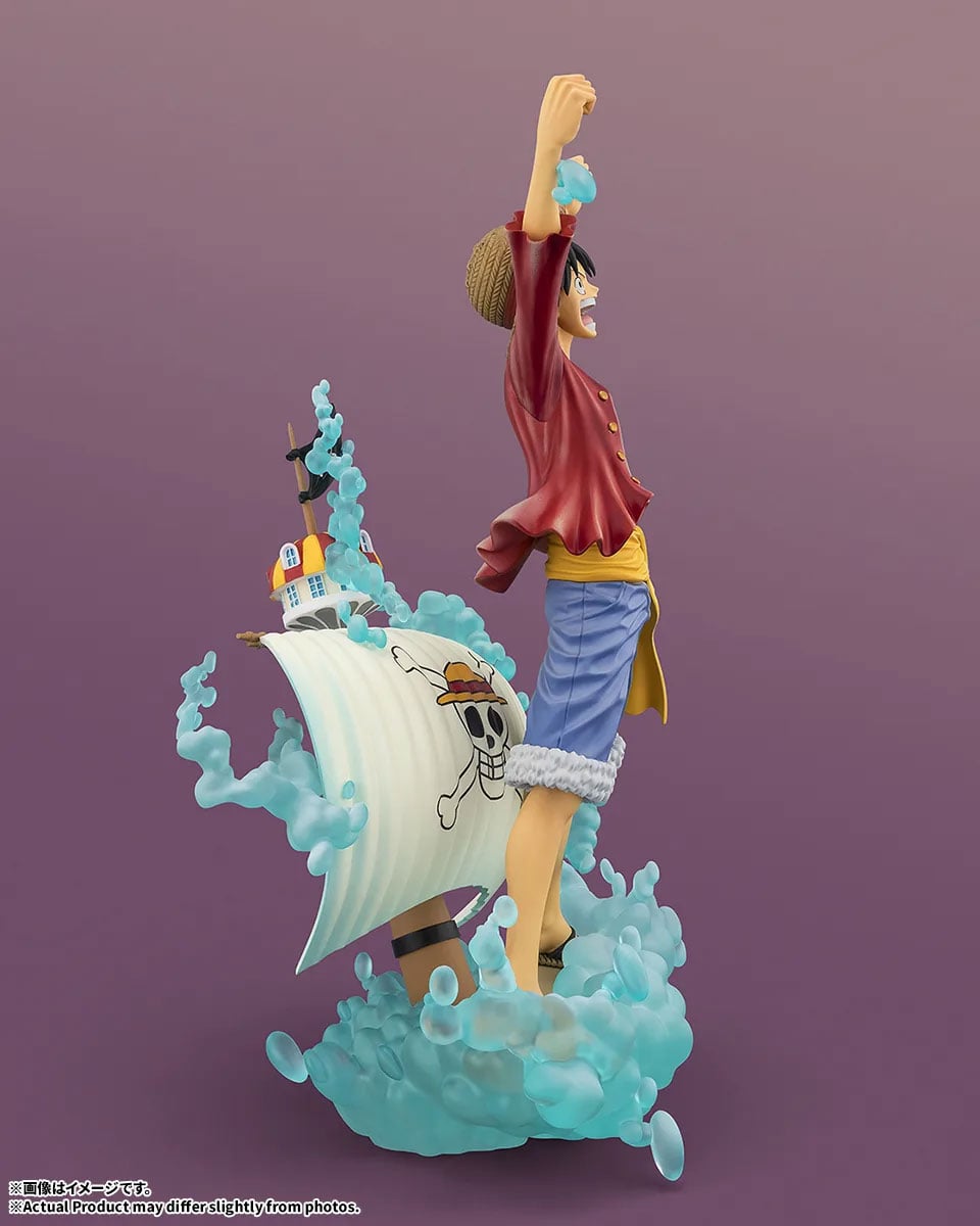 One Piece FiguartsZERO STARTune Monkey D. Luffy (Setting Sail for the New World) Gallery Image 5