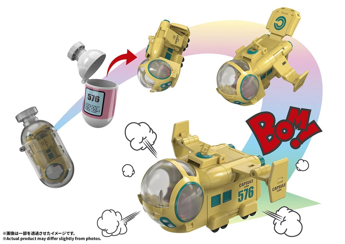 Dragon Ball Z ChangeArts Hoipoi Capsule No.576 Bulma's Airplane