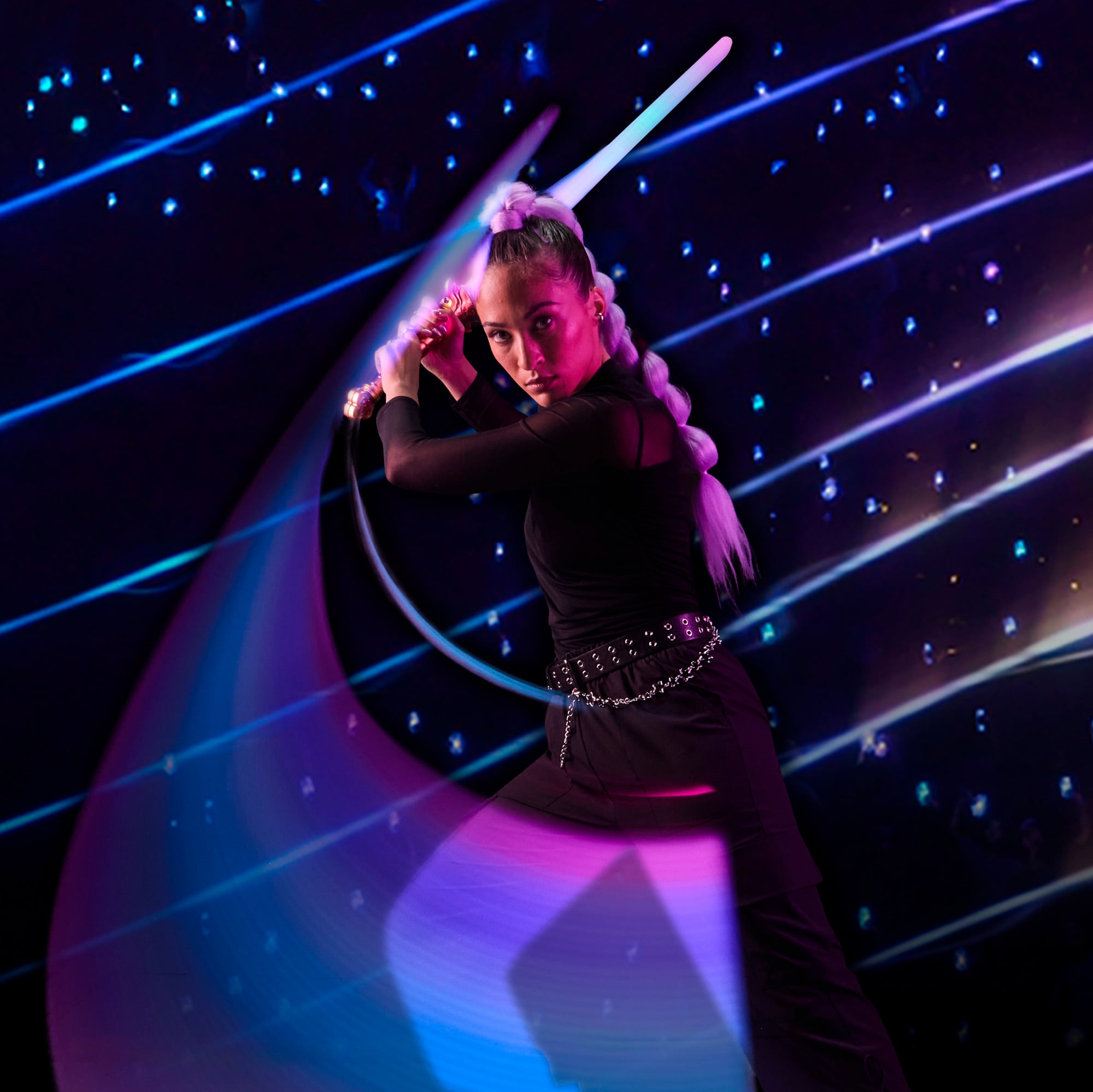 KPop Demon Hunters Rumi Sain-Geom Premium Electronic Sword Gallery Image 11