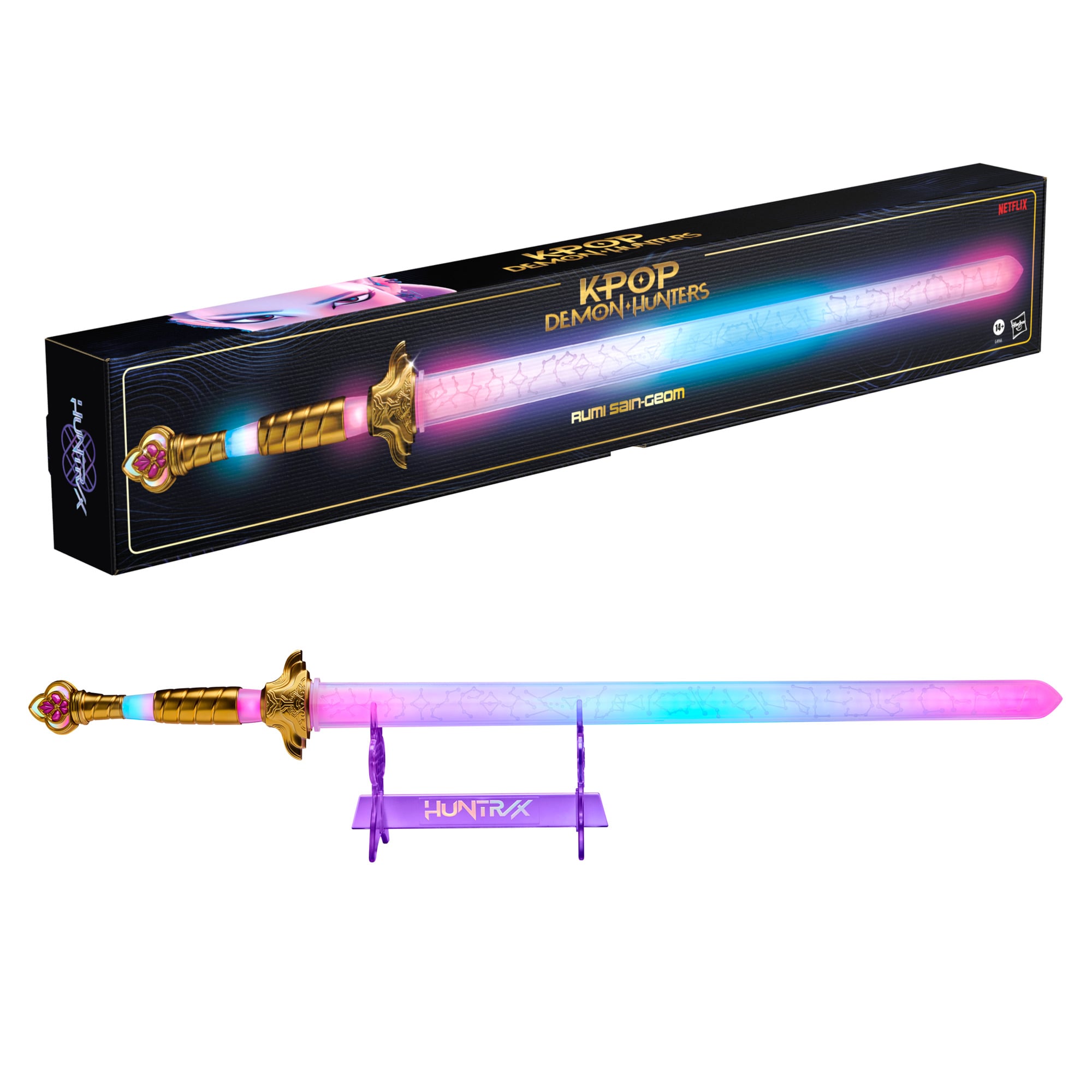 KPop Demon Hunters Rumi Sain-Geom Premium Electronic Sword Gallery Image 4