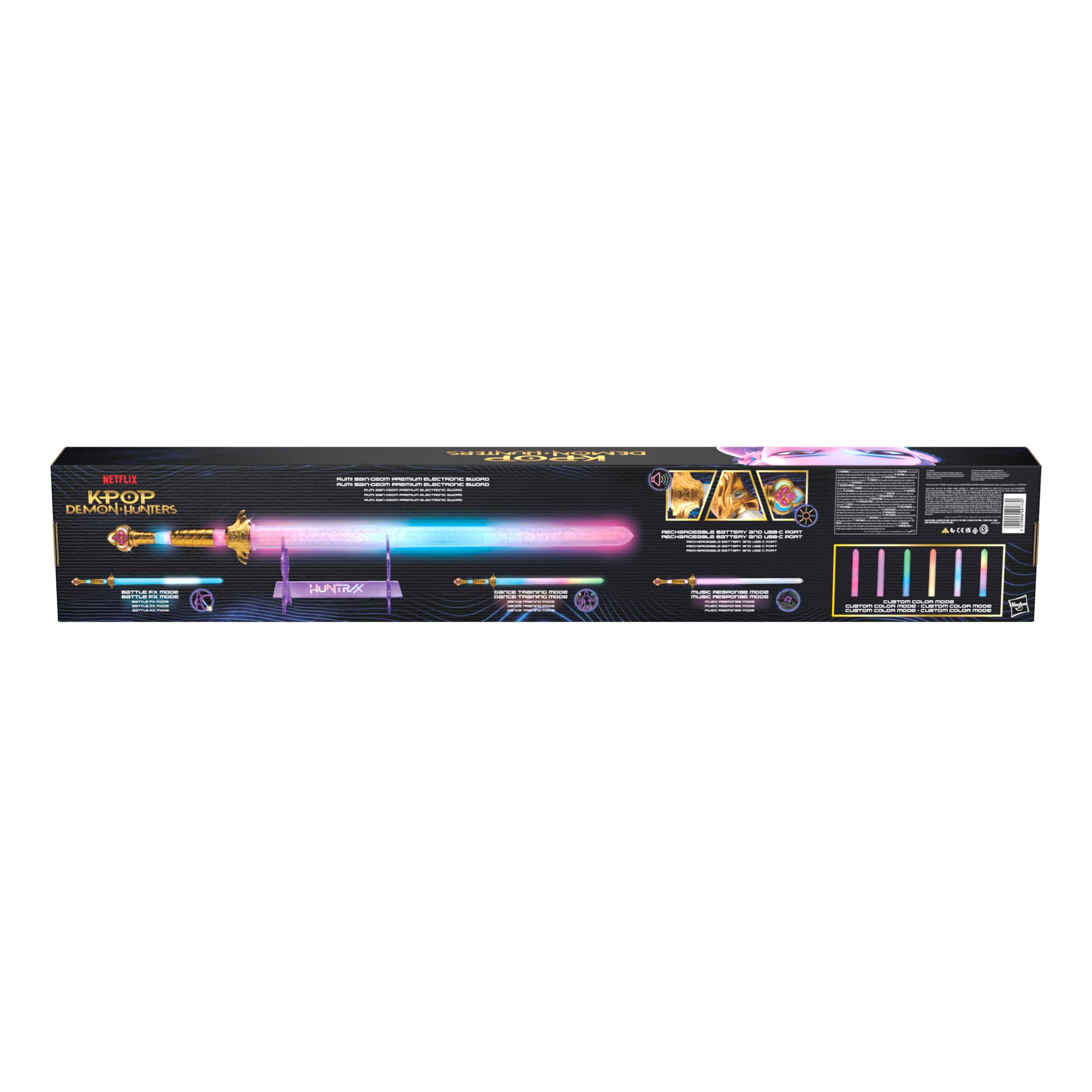 KPop Demon Hunters Rumi Sain-Geom Premium Electronic Sword Gallery Image 8