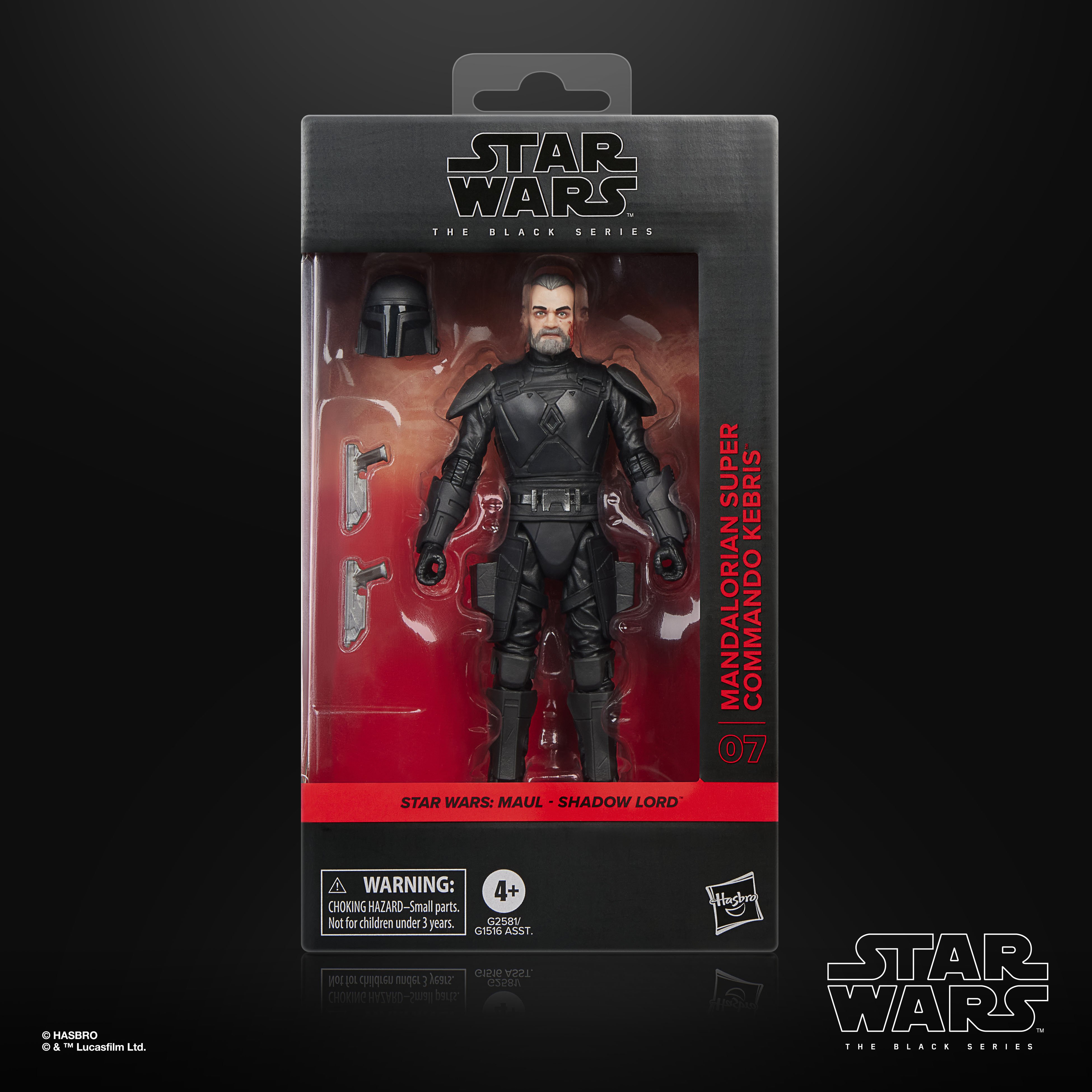 Star Wars: The Black Series Mandalorian Super Commando Kebris (Maul- Shadow Lord) Action Figure Gallery Image 10