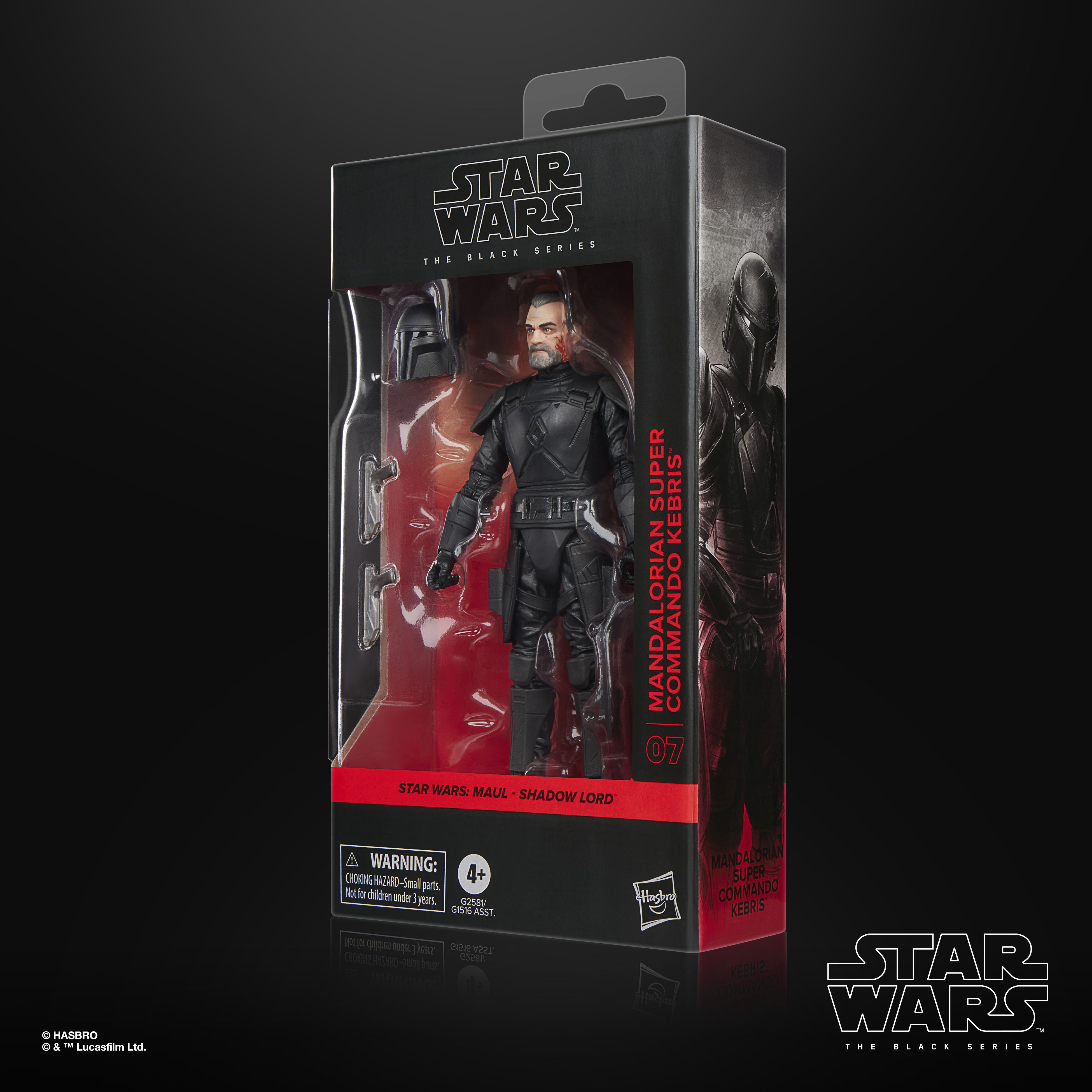 Star Wars: The Black Series Mandalorian Super Commando Kebris (Maul- Shadow Lord) Action Figure Gallery Image 11