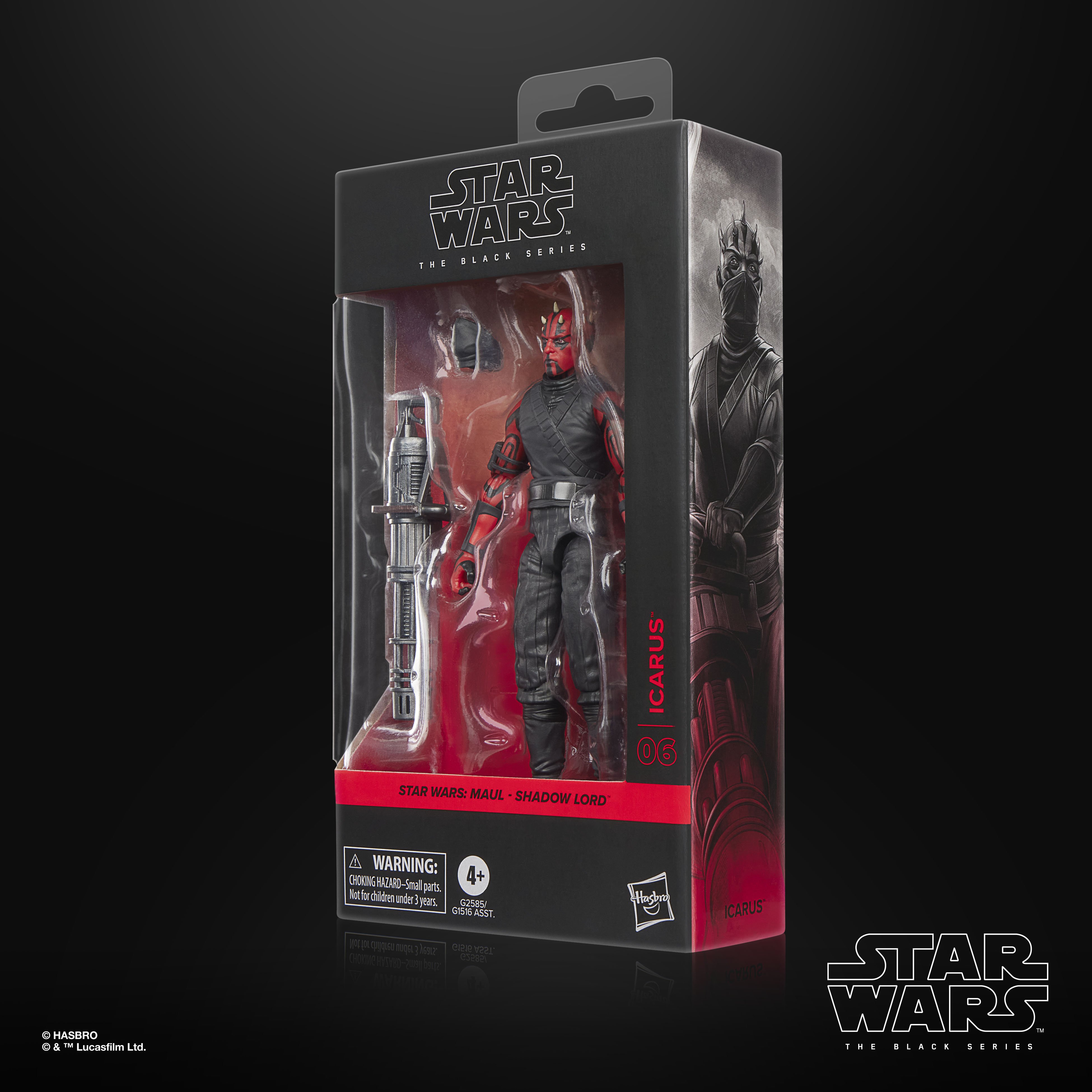 Star Wars: The Black Series Icarus (Maul- Shadow Lord) Action Figure Gallery Image 10