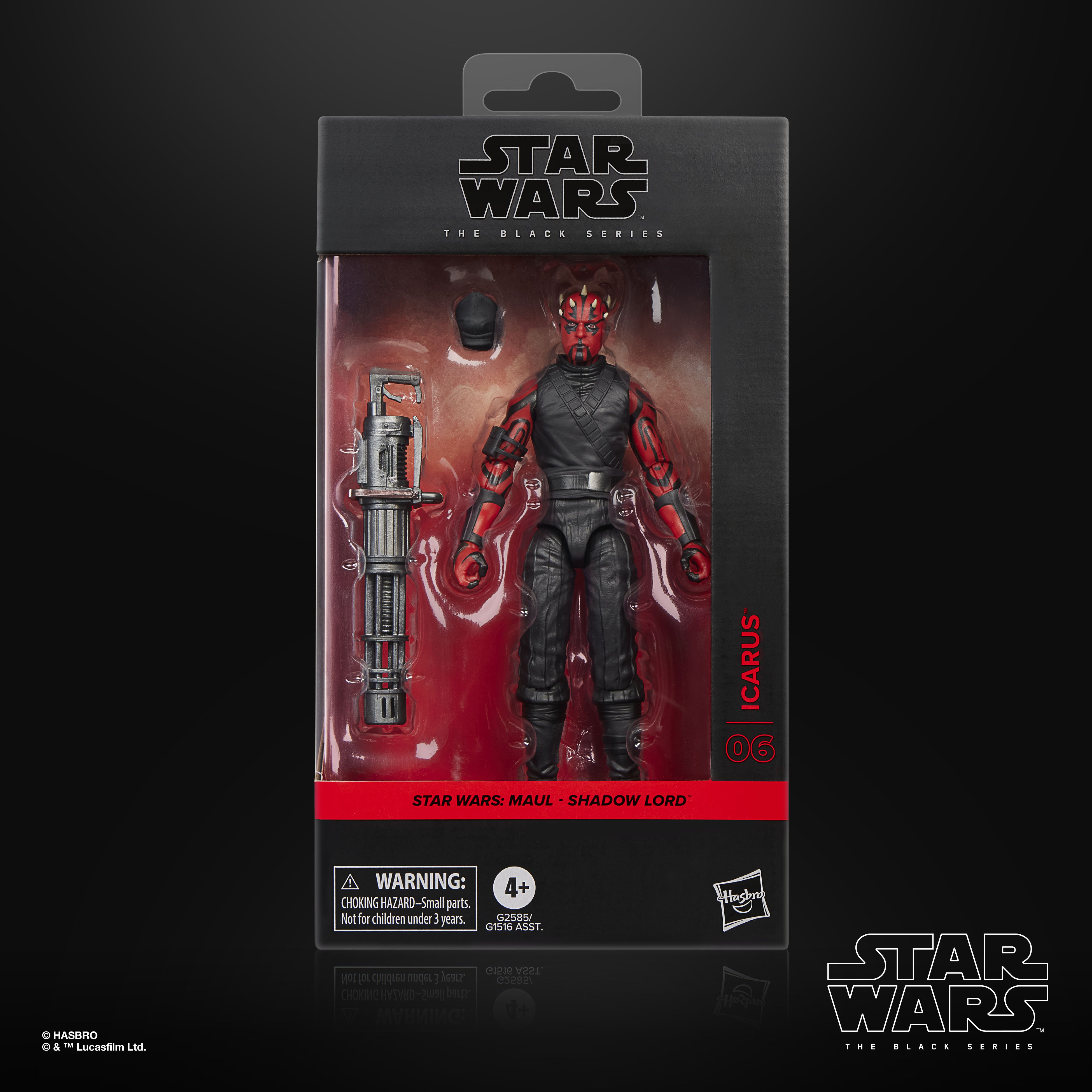 Star Wars: The Black Series Icarus (Maul- Shadow Lord) Action Figure Gallery Image 9
