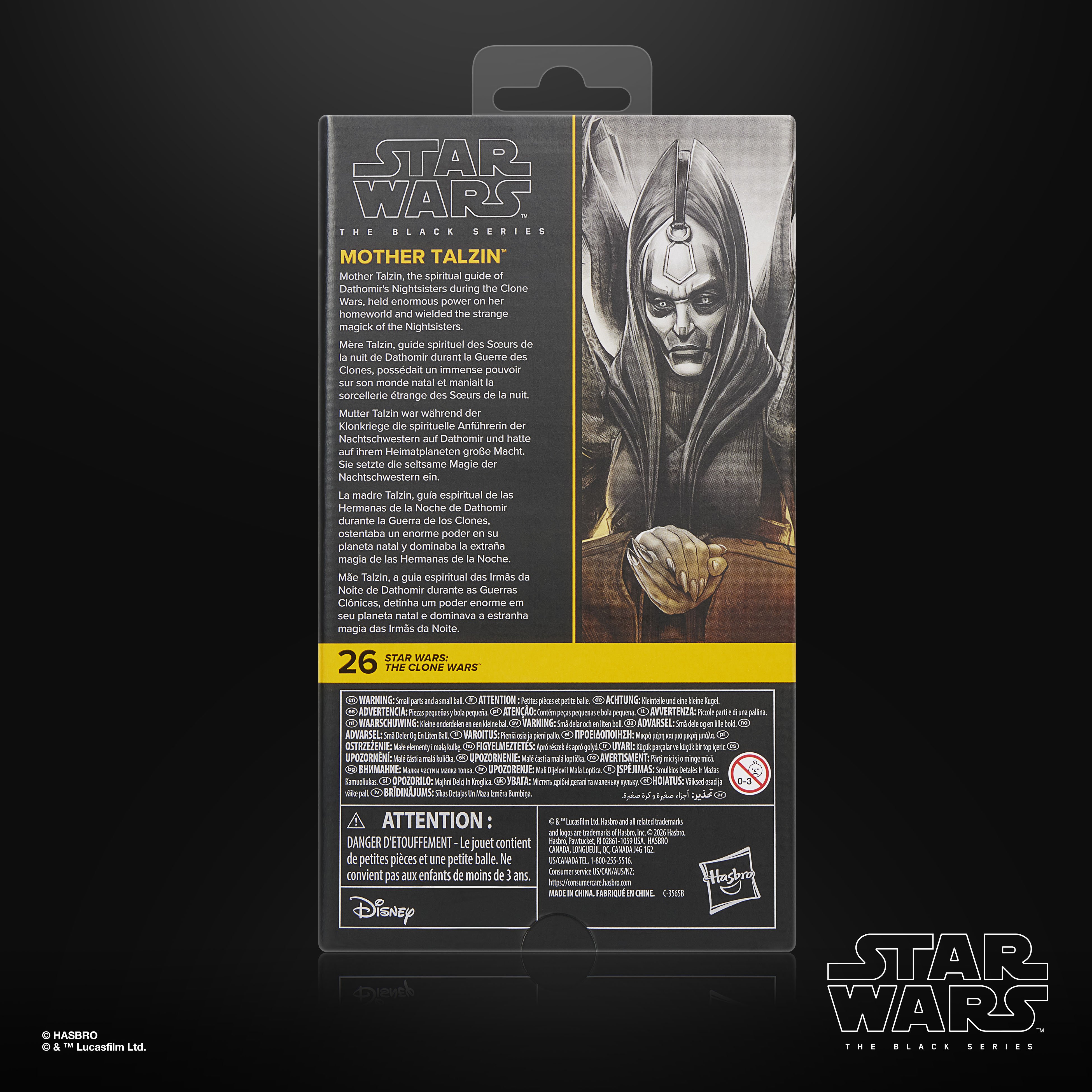 Star Wars: The Black Series Mother Talzin (The Clone Wars) Action Figure Gallery Image 11