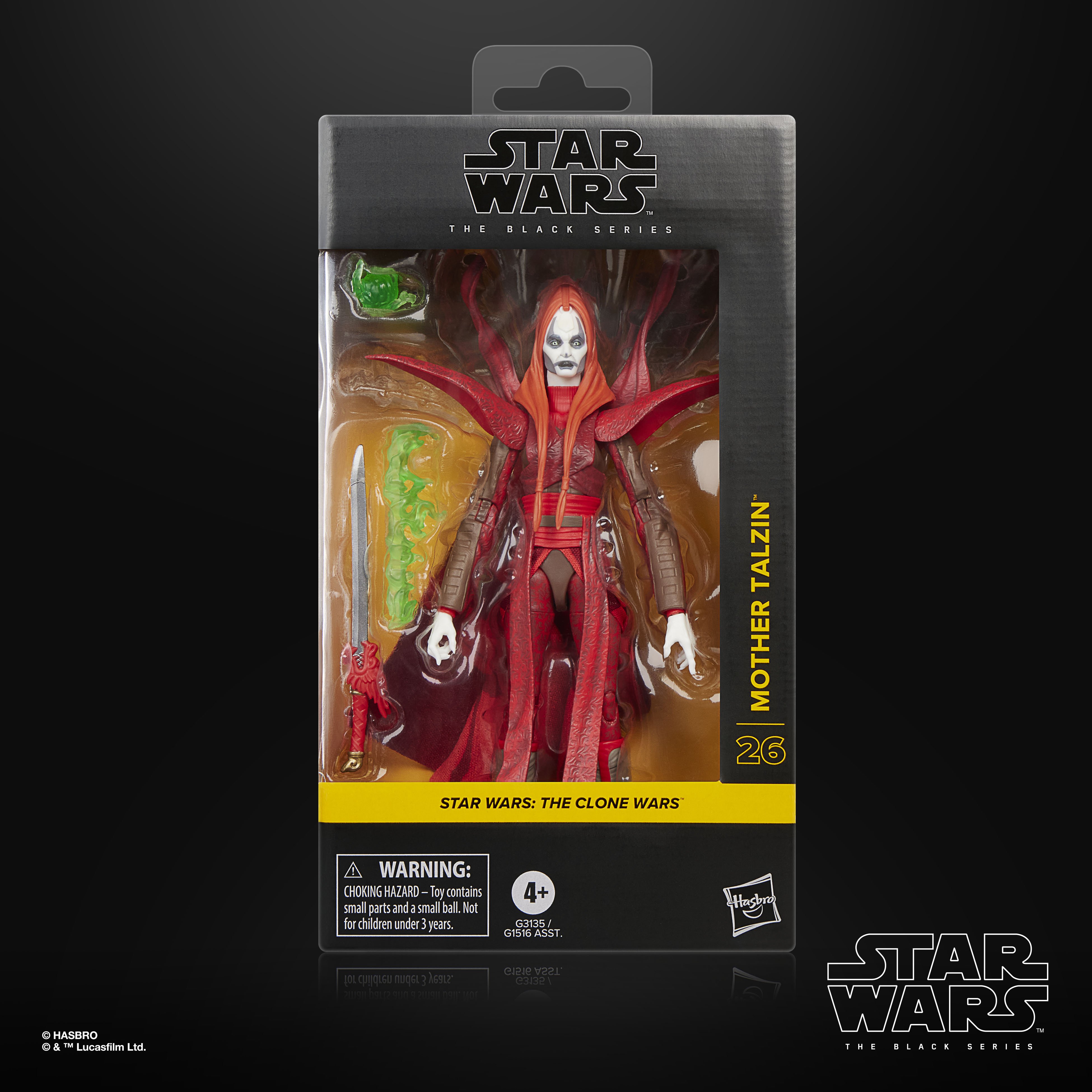 Star Wars: The Black Series Mother Talzin (The Clone Wars) Action Figure Gallery Image 10