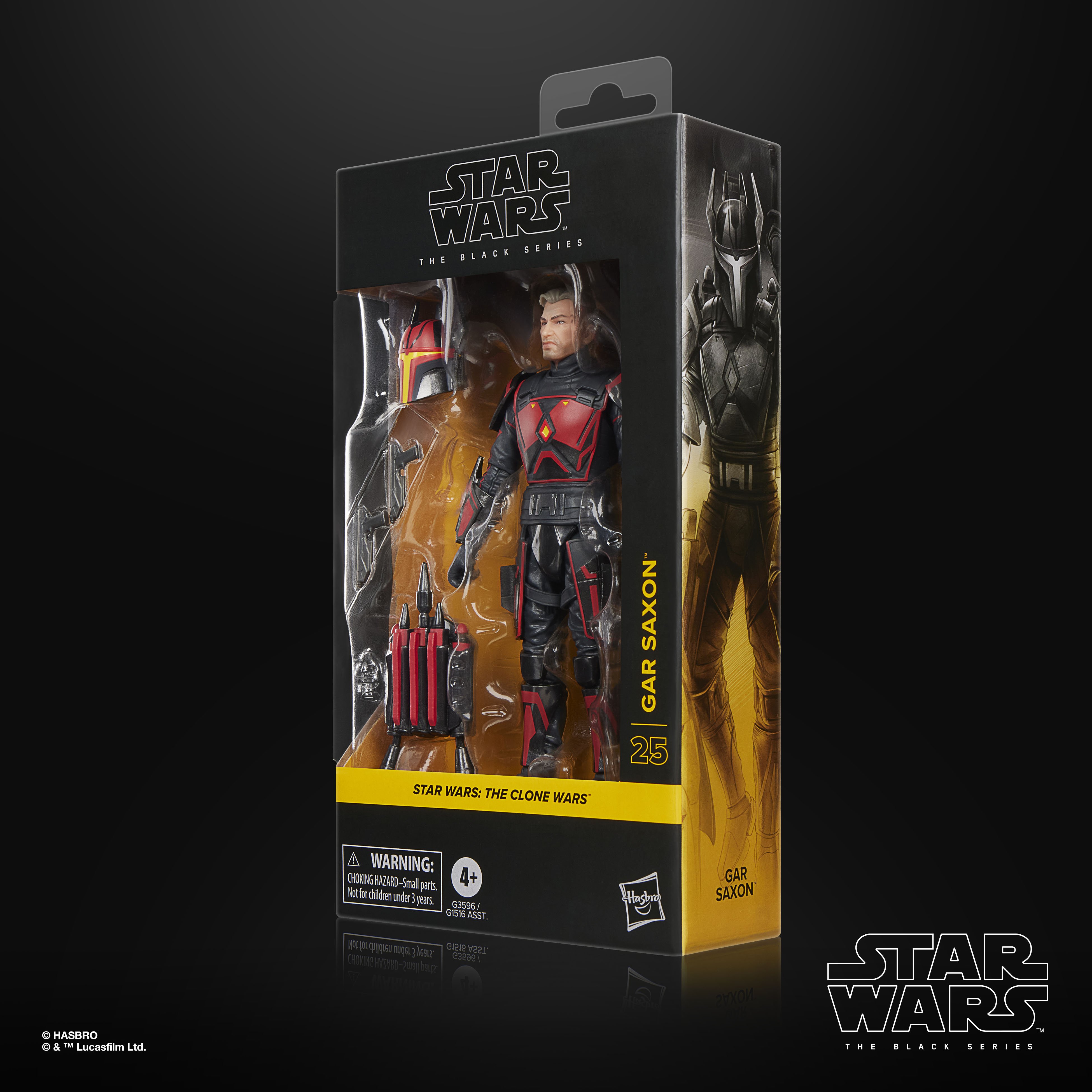 Star Wars: The Black Series Gar Saxon (The Clone Wars) Action Figure Gallery Image 10