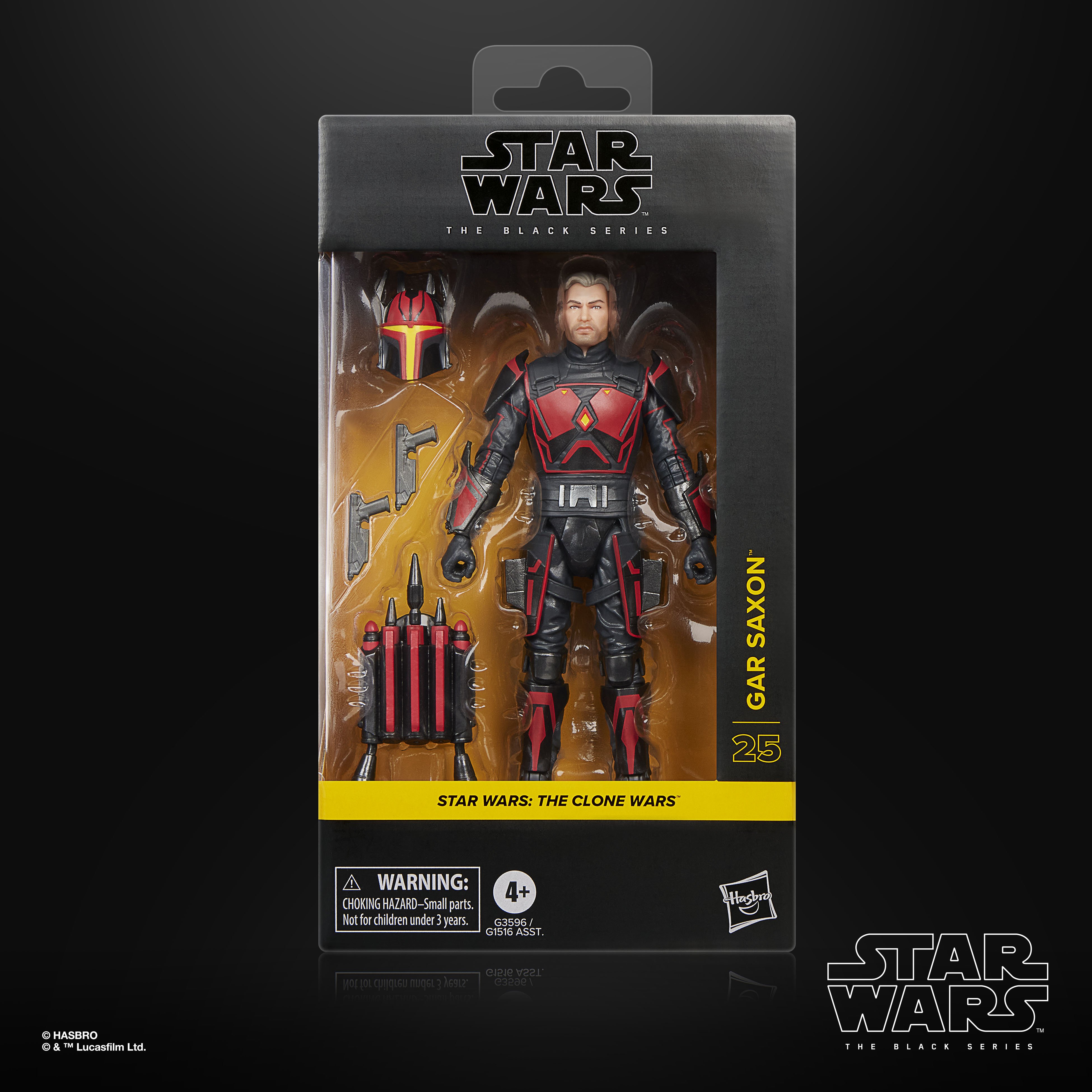 Star Wars: The Black Series Gar Saxon (The Clone Wars) Action Figure Gallery Image 9