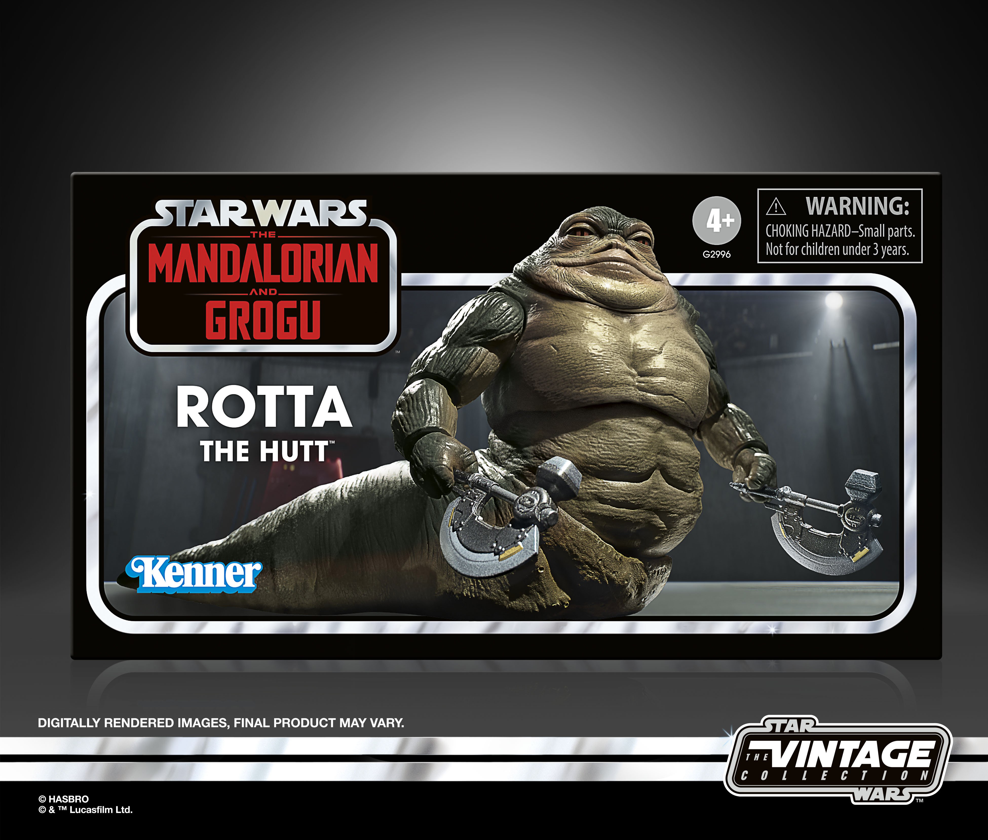 Star Wars: The Vintage Collection Rotta the Hutt (The Mandalorian and Gogu) Action Figure Gallery Image 4