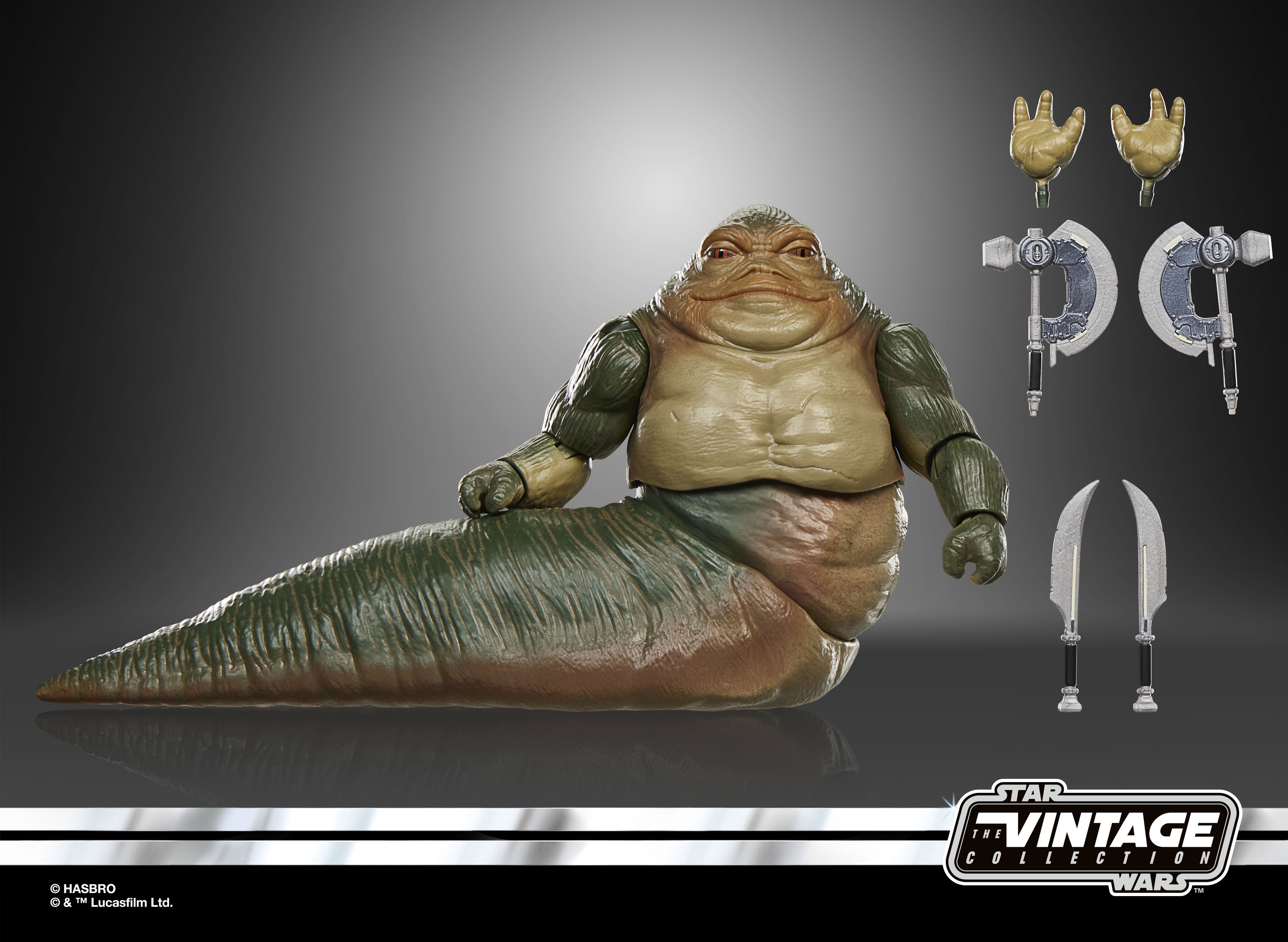 Star Wars: The Vintage Collection Rotta the Hutt (The Mandalorian and Gogu) Action Figure Gallery Image 3