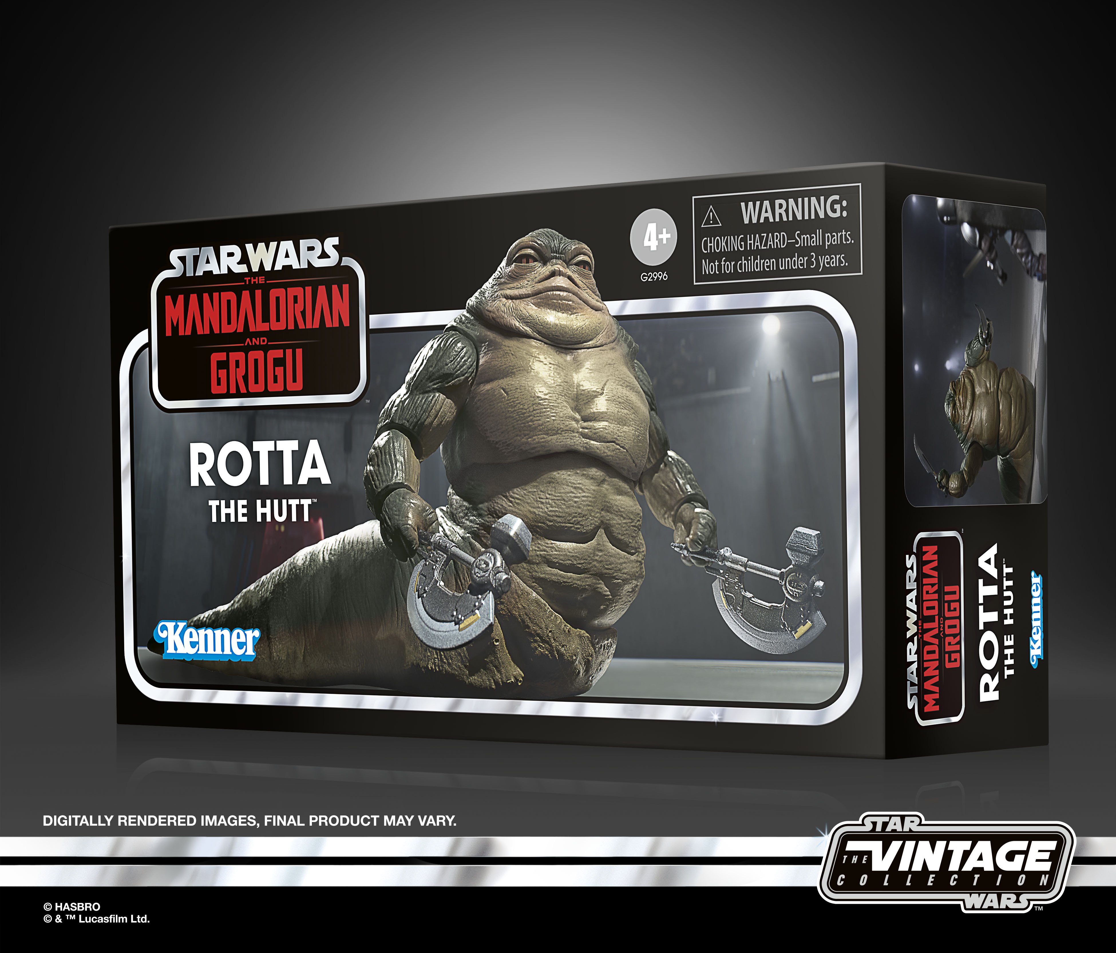 Star Wars: The Vintage Collection Rotta the Hutt (The Mandalorian and Gogu) Action Figure Gallery Image 5