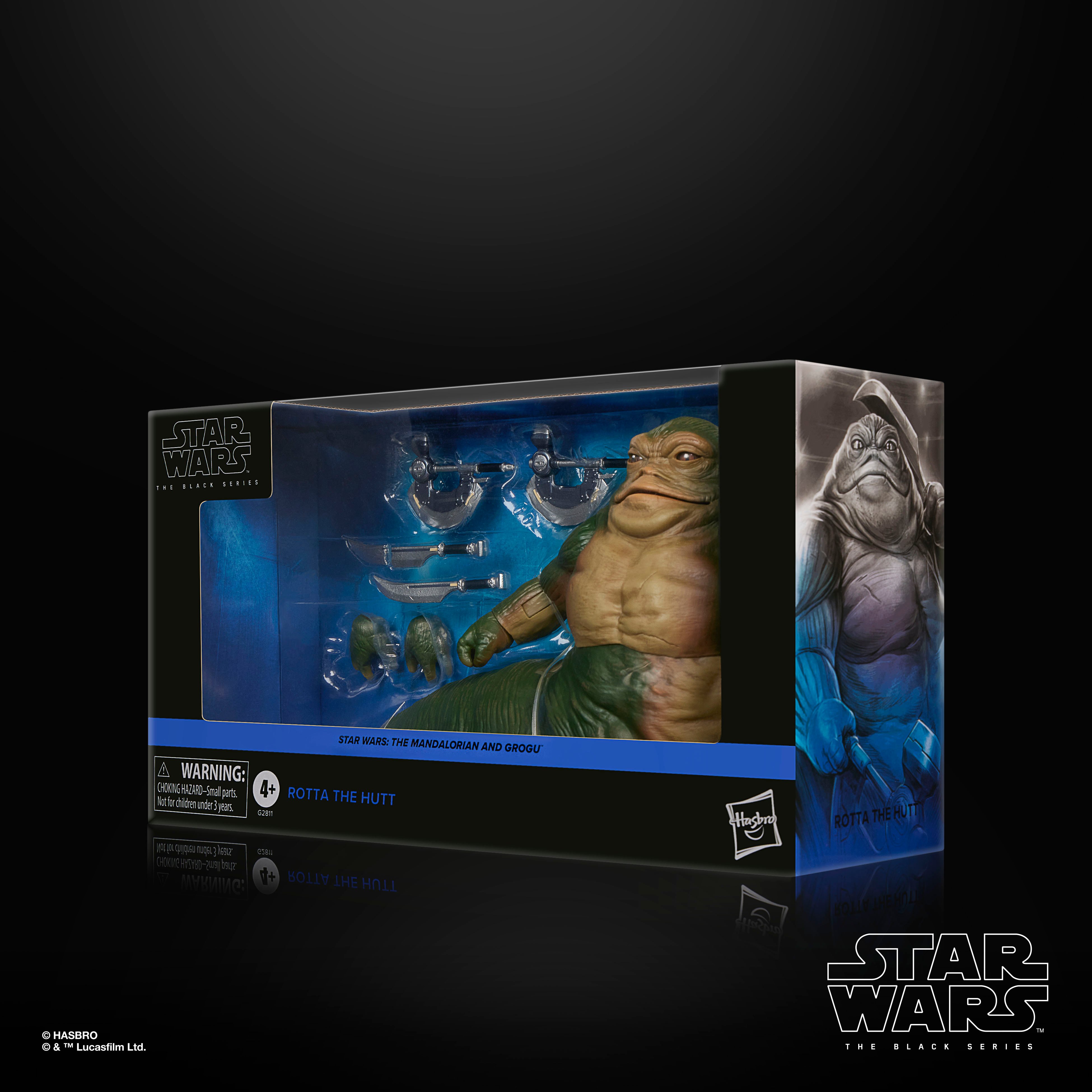 Star Wars: The Black Series Rotta the Hutt (The Mandalorian and Grogu) Action Figure Gallery Image 13