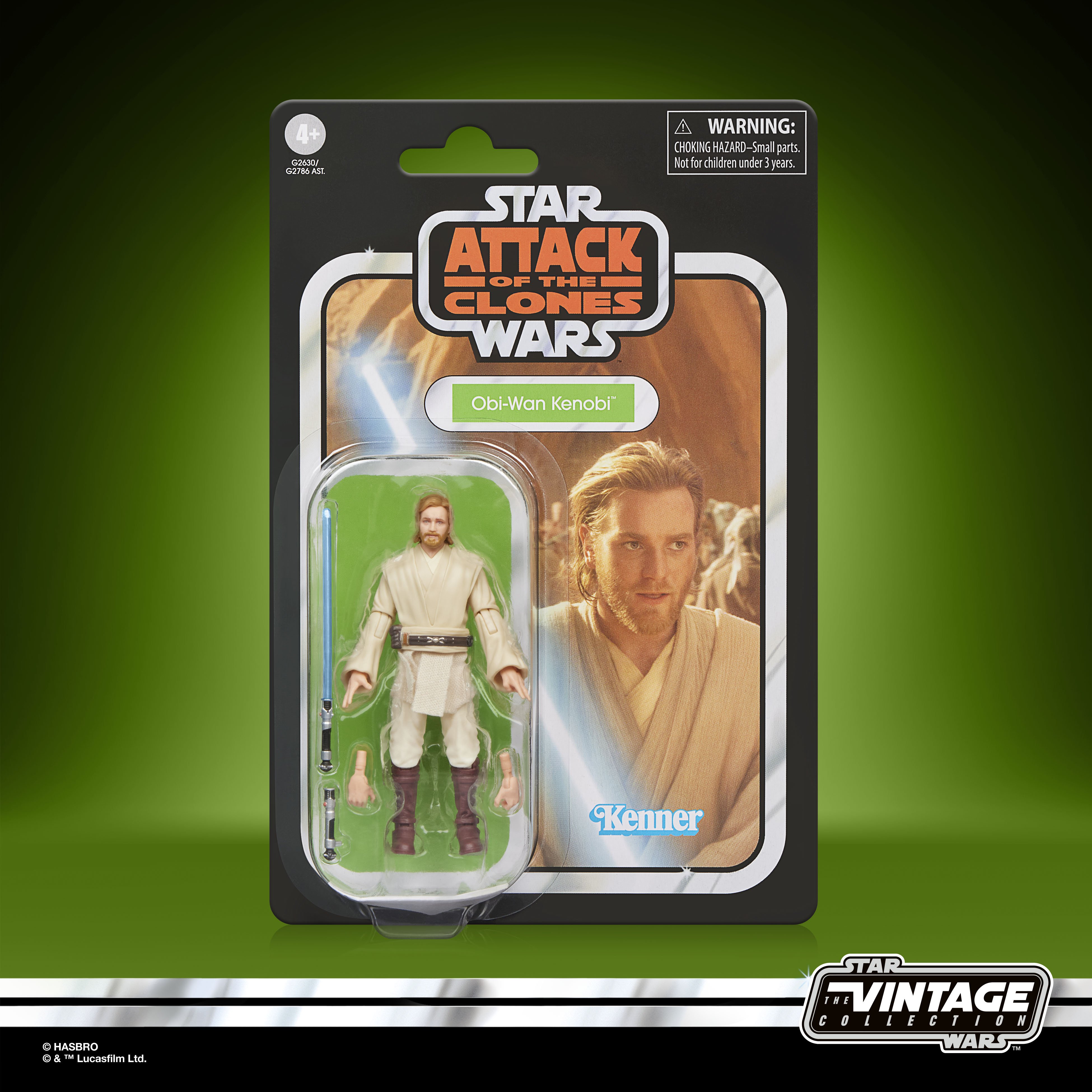 Star Wars: The Vintage Collection Obi-Wan Kenobi (Attack of the Clones) Action Figure Gallery Image 8