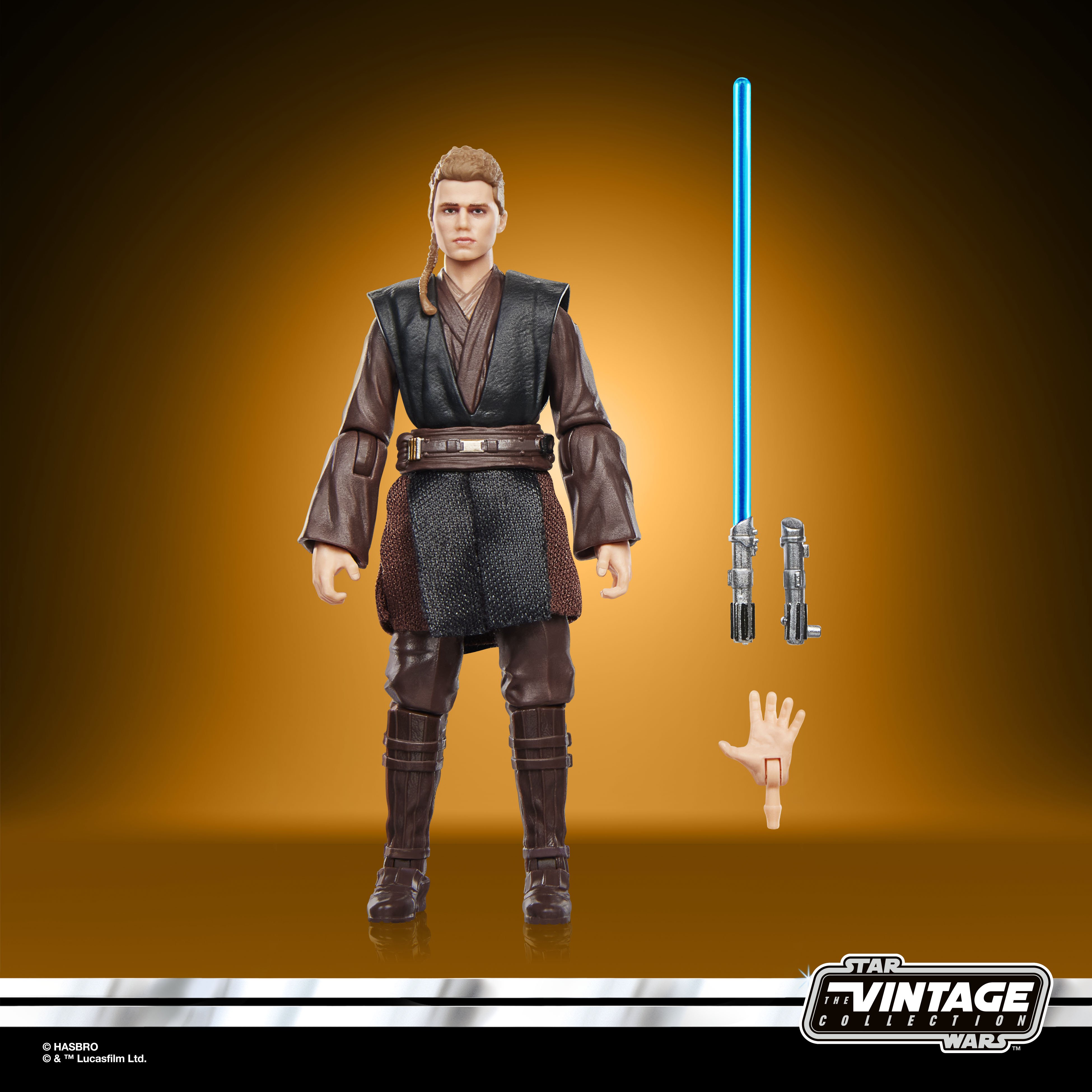 Star Wars: The Vintage Collection Anakin Skywalker (Attack of the Clones) Action Figure Gallery Image 7
