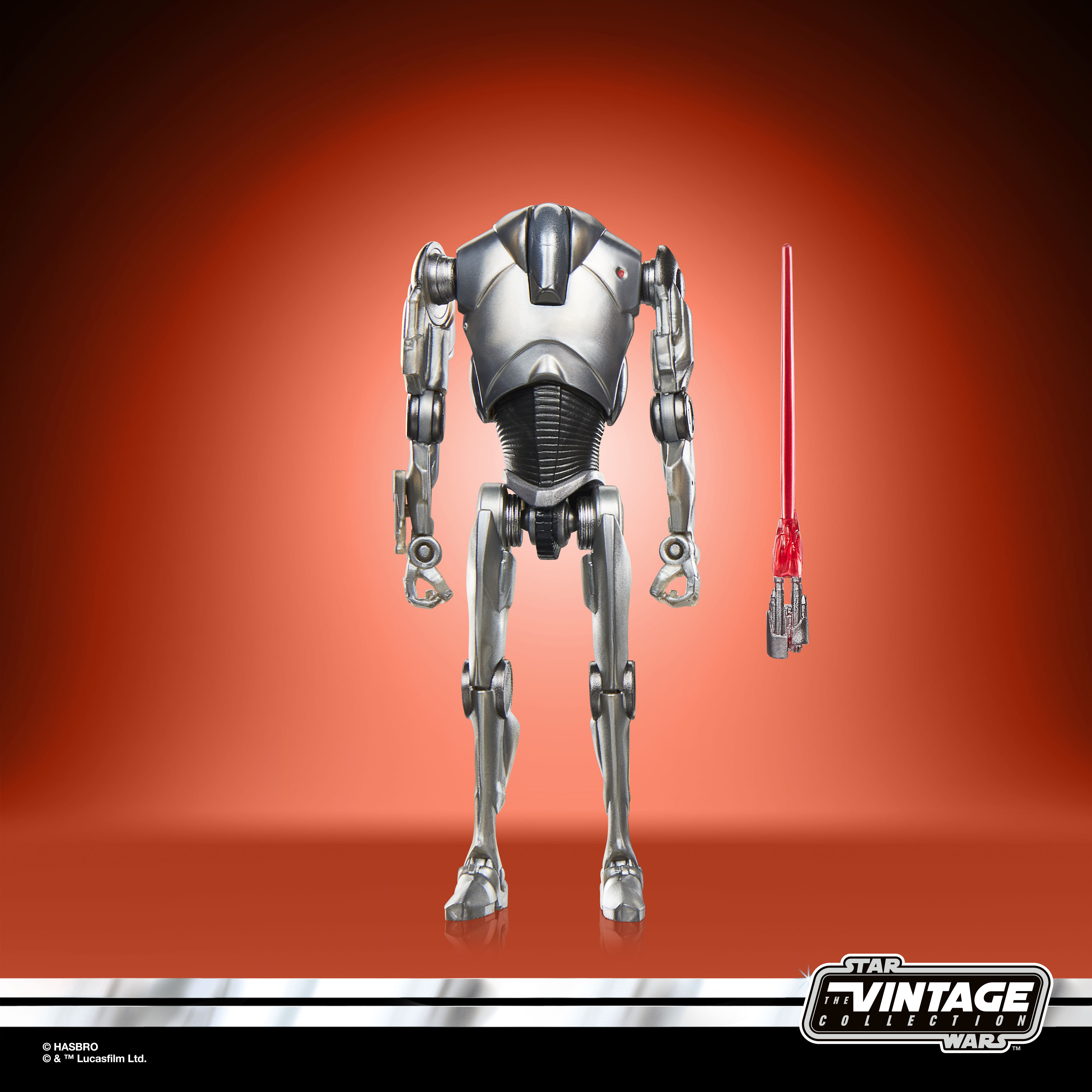 Star Wars: The Vintage Collection Super Battle Droid (Attack of the Clones) Action Figure Gallery Image 8