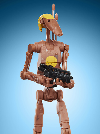 Star Wars: The Vintage Collection OOM Command Battle Droid (Attack of the Clones) Action Figure Gallery Image 2