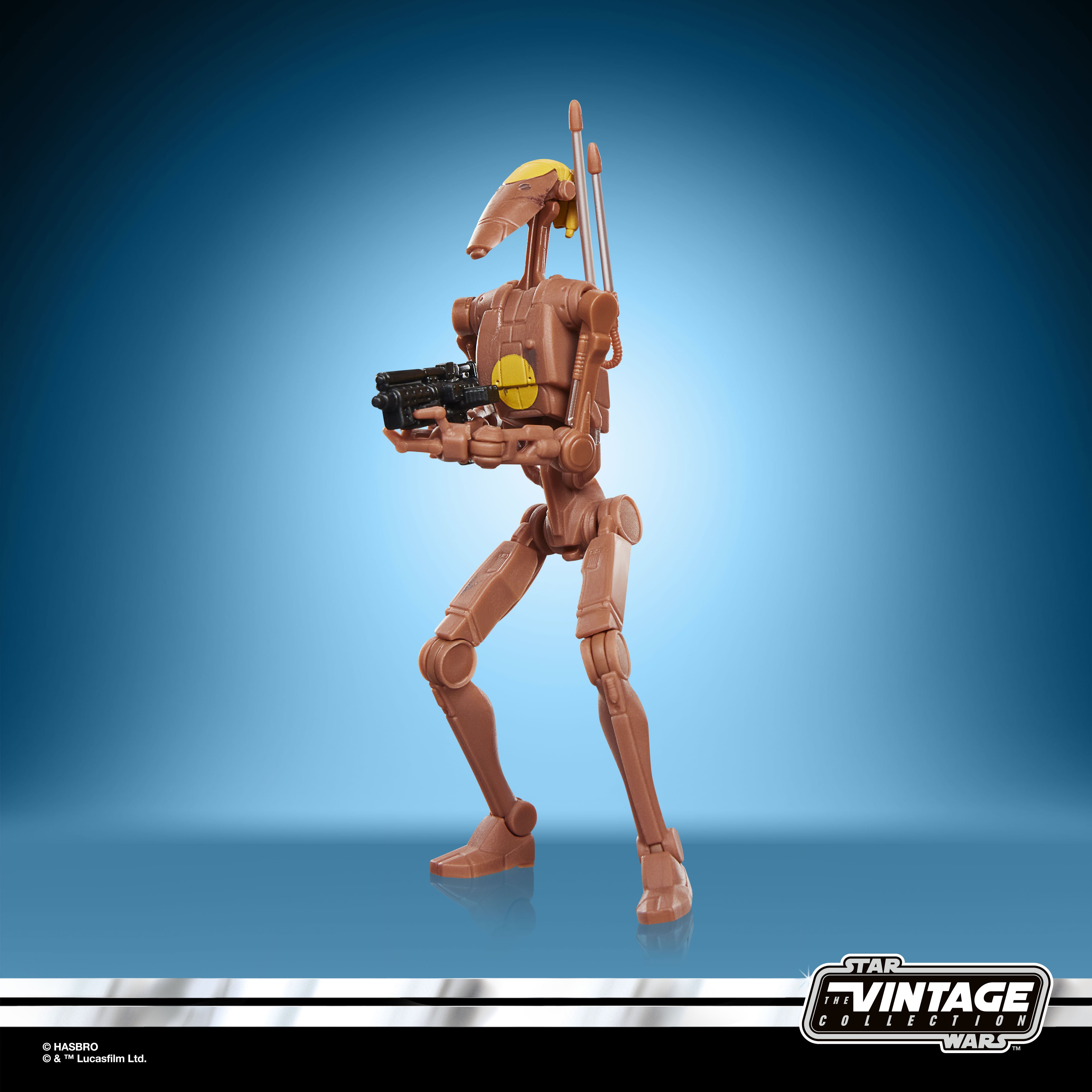 Star Wars: The Vintage Collection OOM Command Battle Droid (Attack of the Clones) Action Figure Gallery Image 4