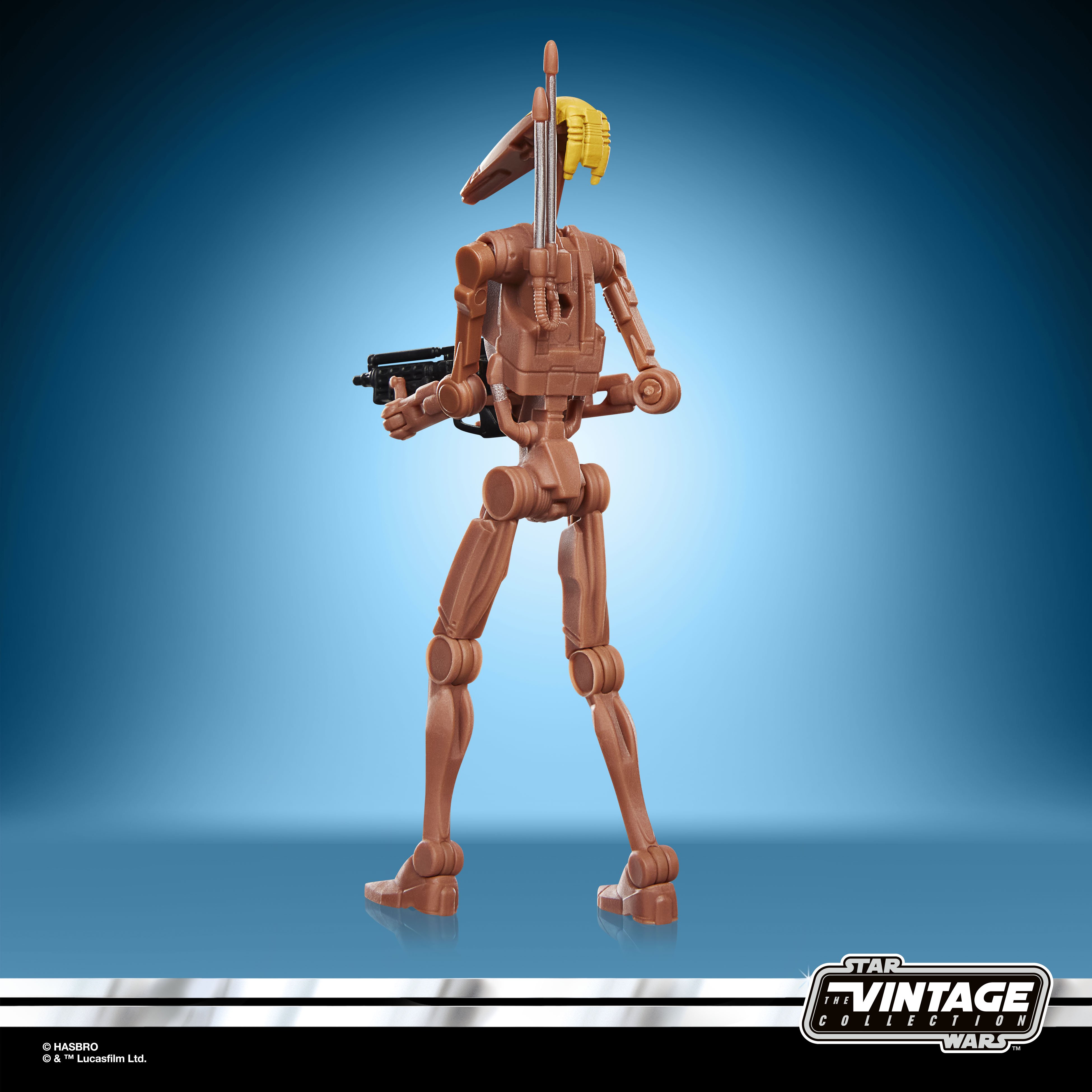 Star Wars: The Vintage Collection OOM Command Battle Droid (Attack of the Clones) Action Figure Gallery Image 5