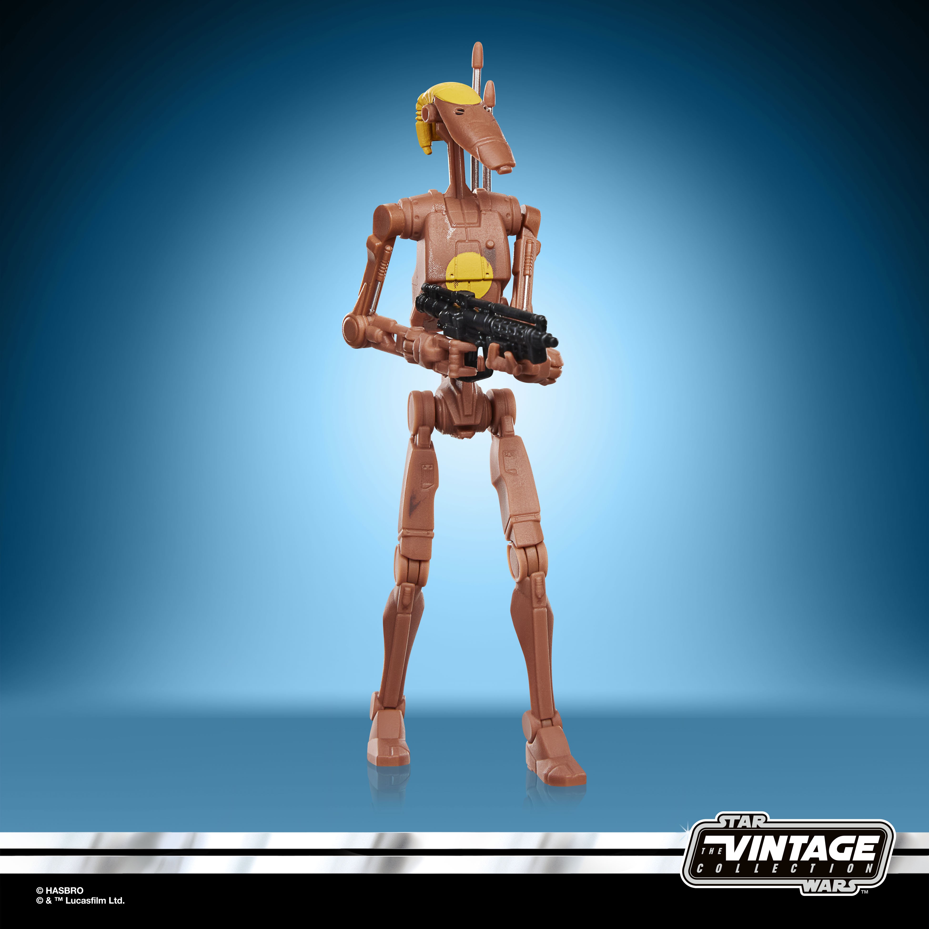 Star Wars: The Vintage Collection OOM Command Battle Droid (Attack of the Clones) Action Figure Gallery Image 3