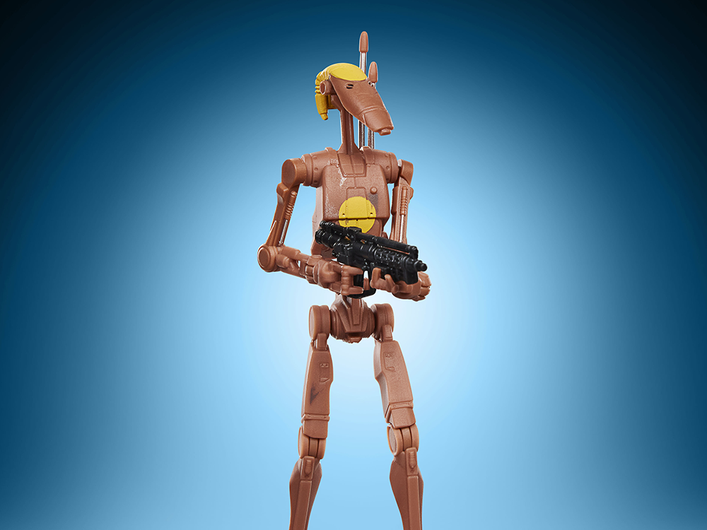 Star Wars: The Vintage Collection OOM Command Battle Droid (Attack of the Clones) Action Figure Gallery Image 1