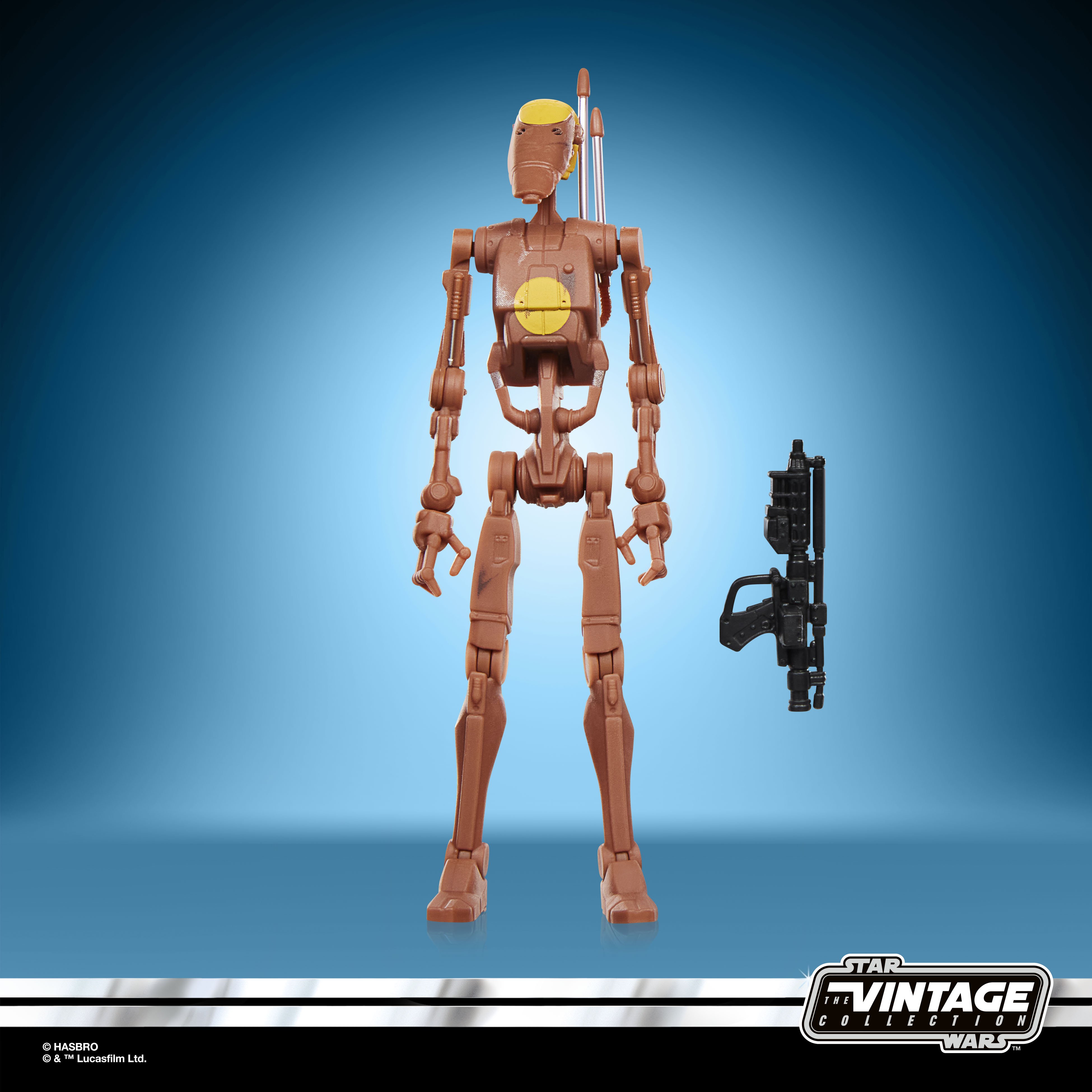 Star Wars: The Vintage Collection OOM Command Battle Droid (Attack of the Clones) Action Figure Gallery Image 8