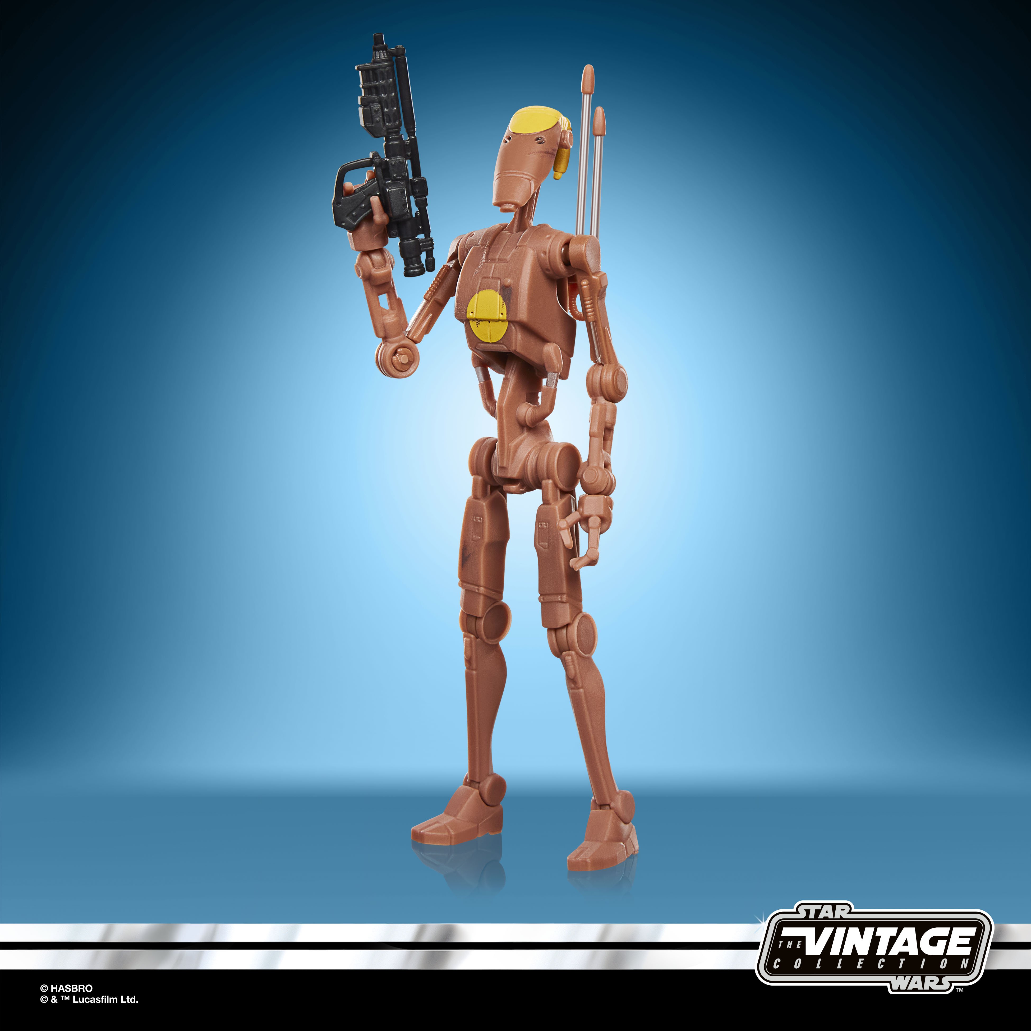 Star Wars: The Vintage Collection OOM Command Battle Droid (Attack of the Clones) Action Figure Gallery Image 6