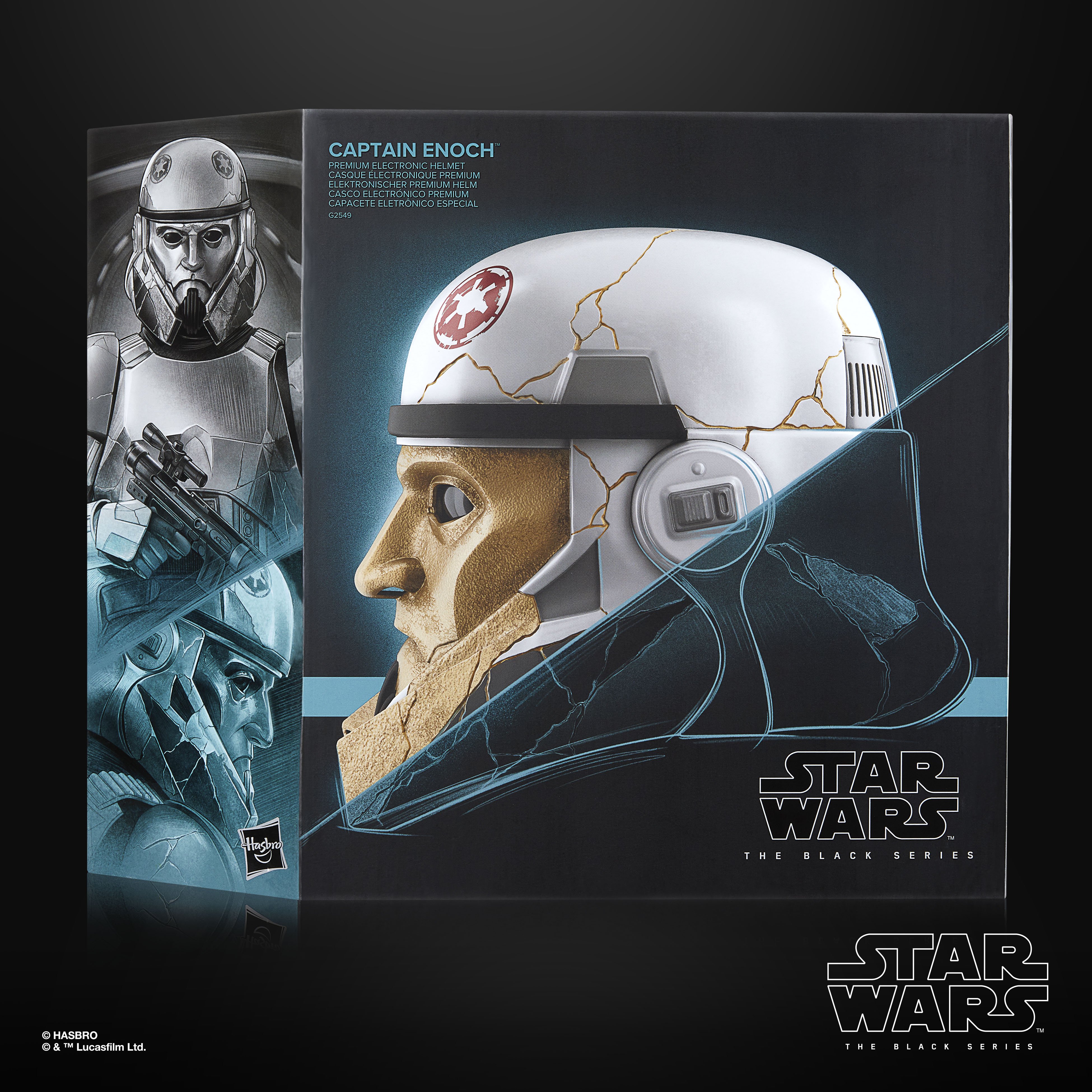 Star Wars: The Black Series Captain Enoch (Ahsoka) 1:1 Scale Wearable Electronic Helmet Gallery Image 6