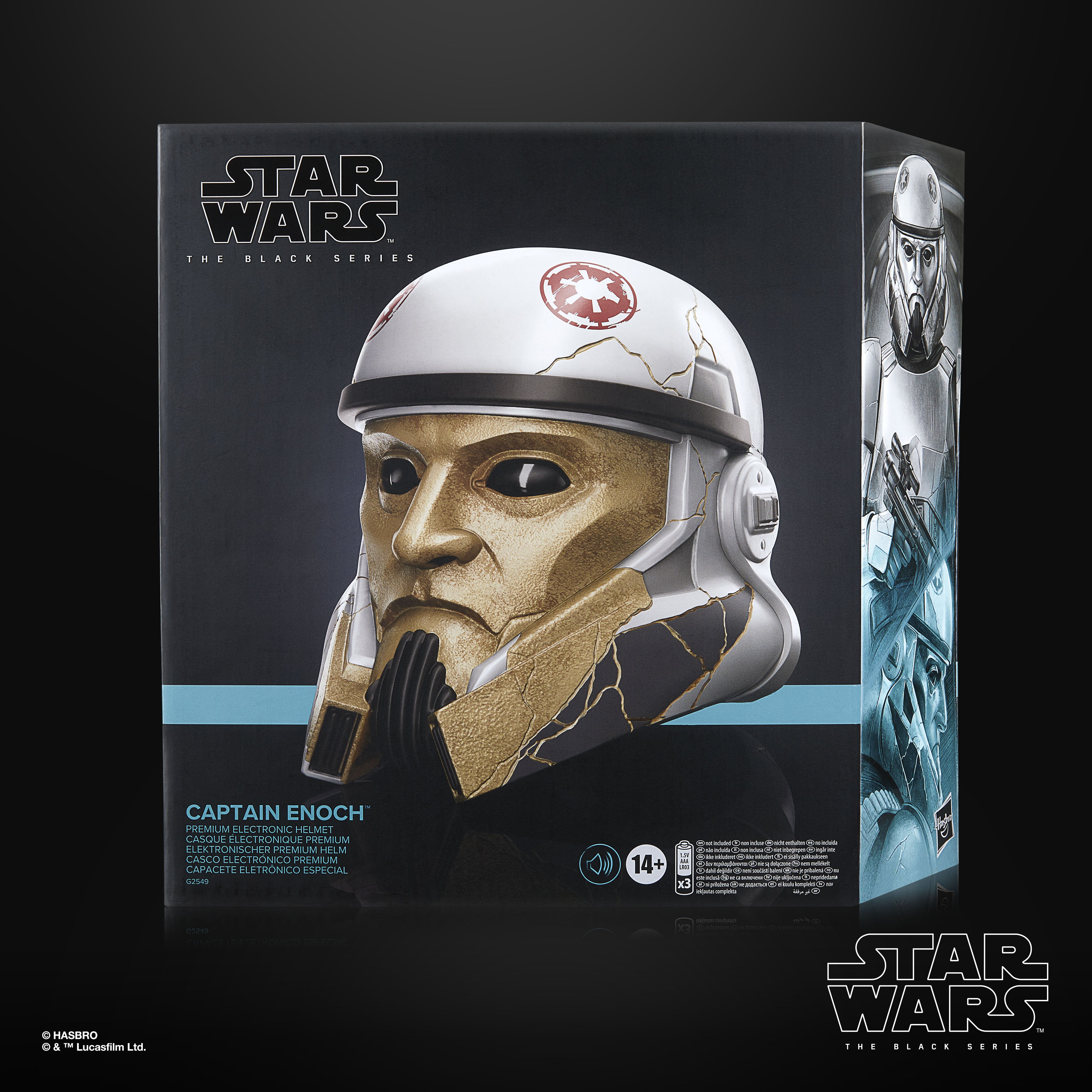 Star Wars: The Black Series Captain Enoch (Ahsoka) 1:1 Scale Wearable Electronic Helmet Gallery Image 5