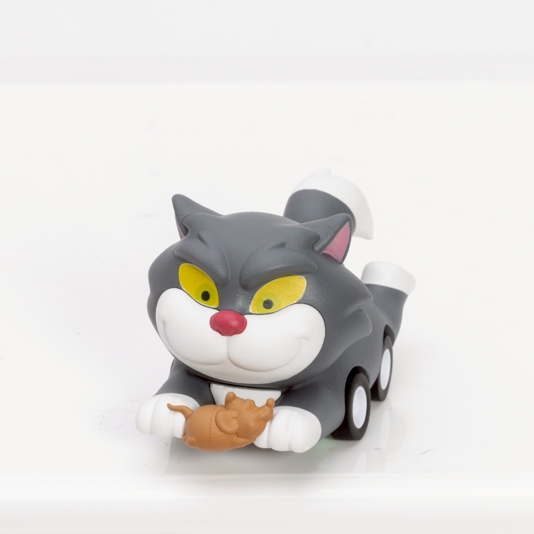 Disney MEA-125 Cats Pounce & Go Series Set of 6 Random Pull Back Cars Gallery Image 10