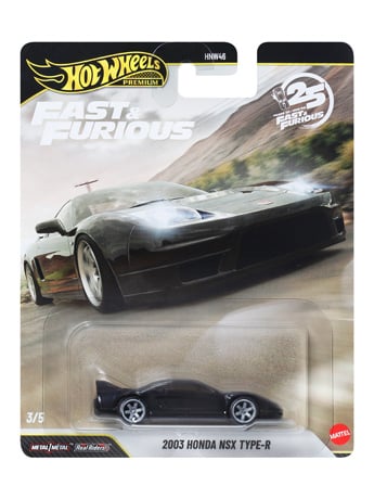 Fast & Furious Hot Wheels Premium 25th Anniversary 2003 Honda NXS Type-R