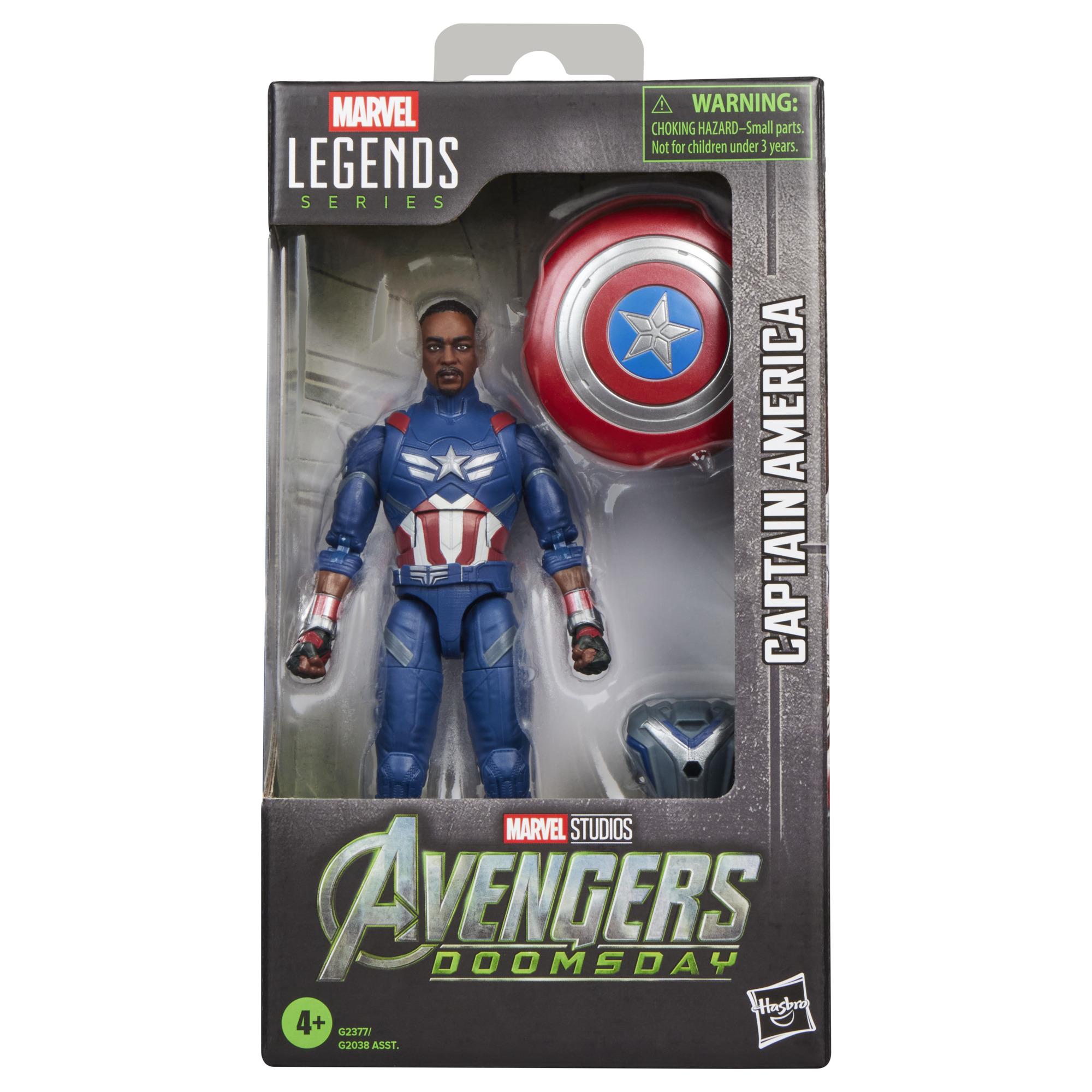 Avengers: Doomsday Marvel Legends Captain America (Sam Wilson) Action Figure Gallery Image 9