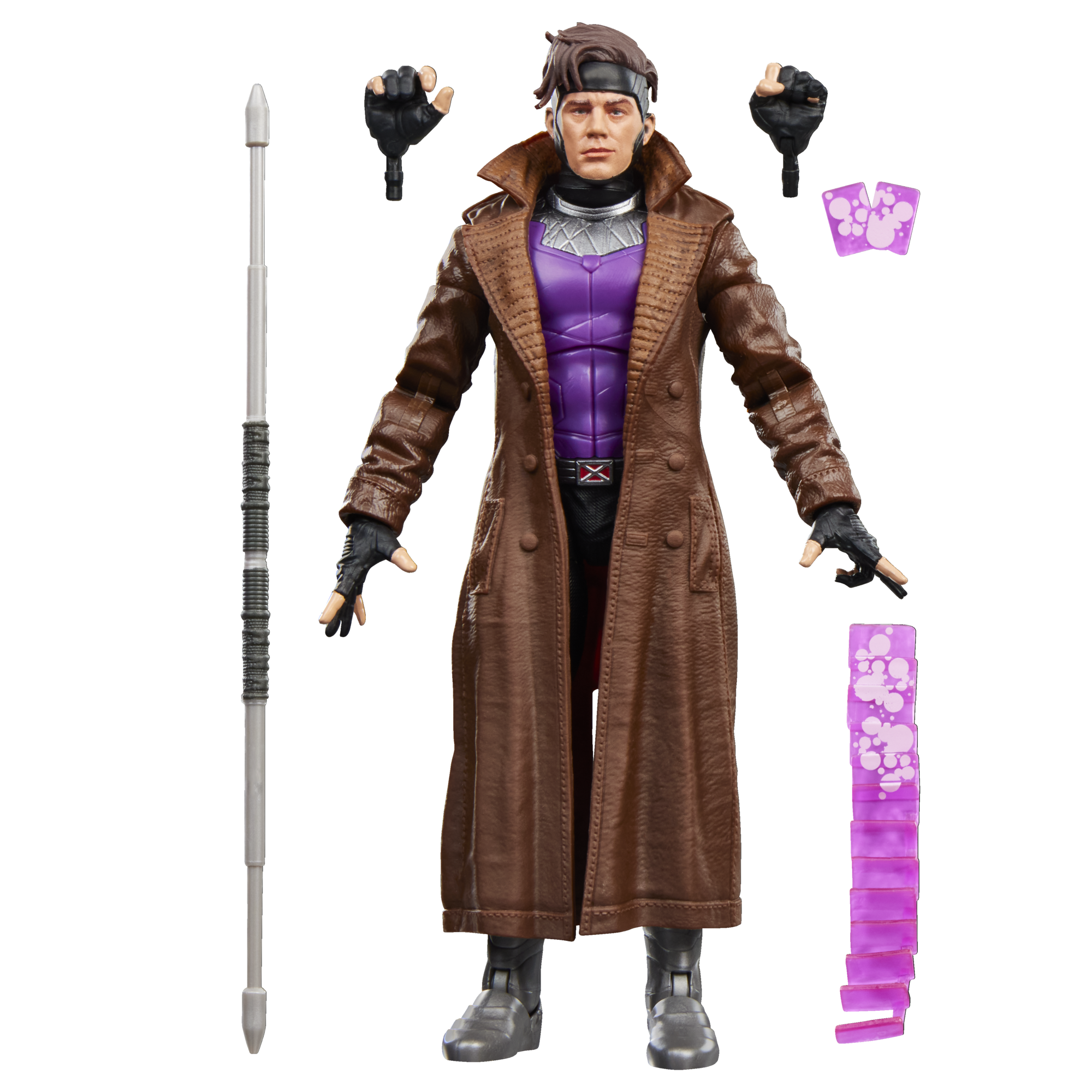 Avengers: Doomsday Marvel Legends Gambit Action Figure Gallery Image 8