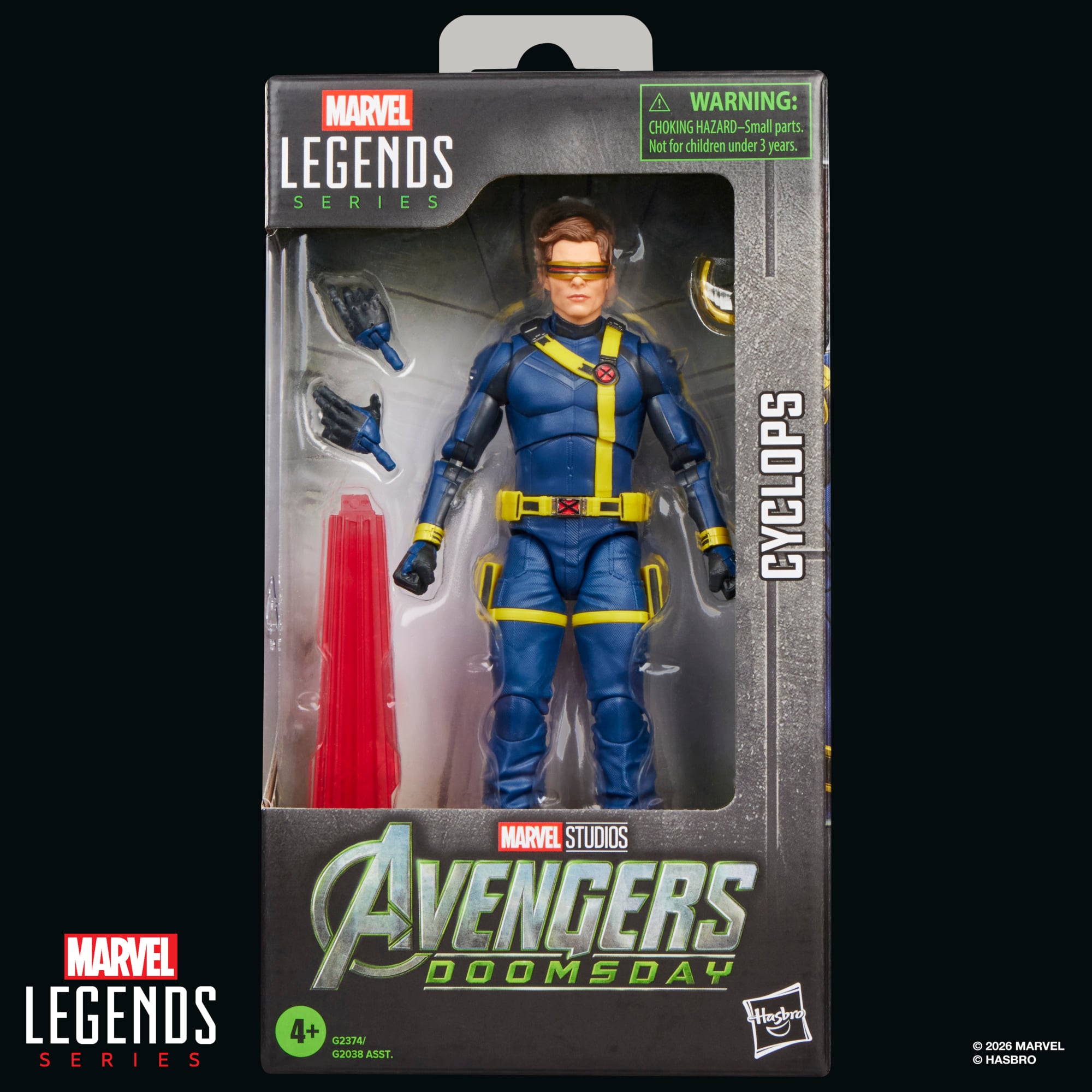 Avengers: Doomsday Marvel Legends Cyclops Action Figure Gallery Image 9