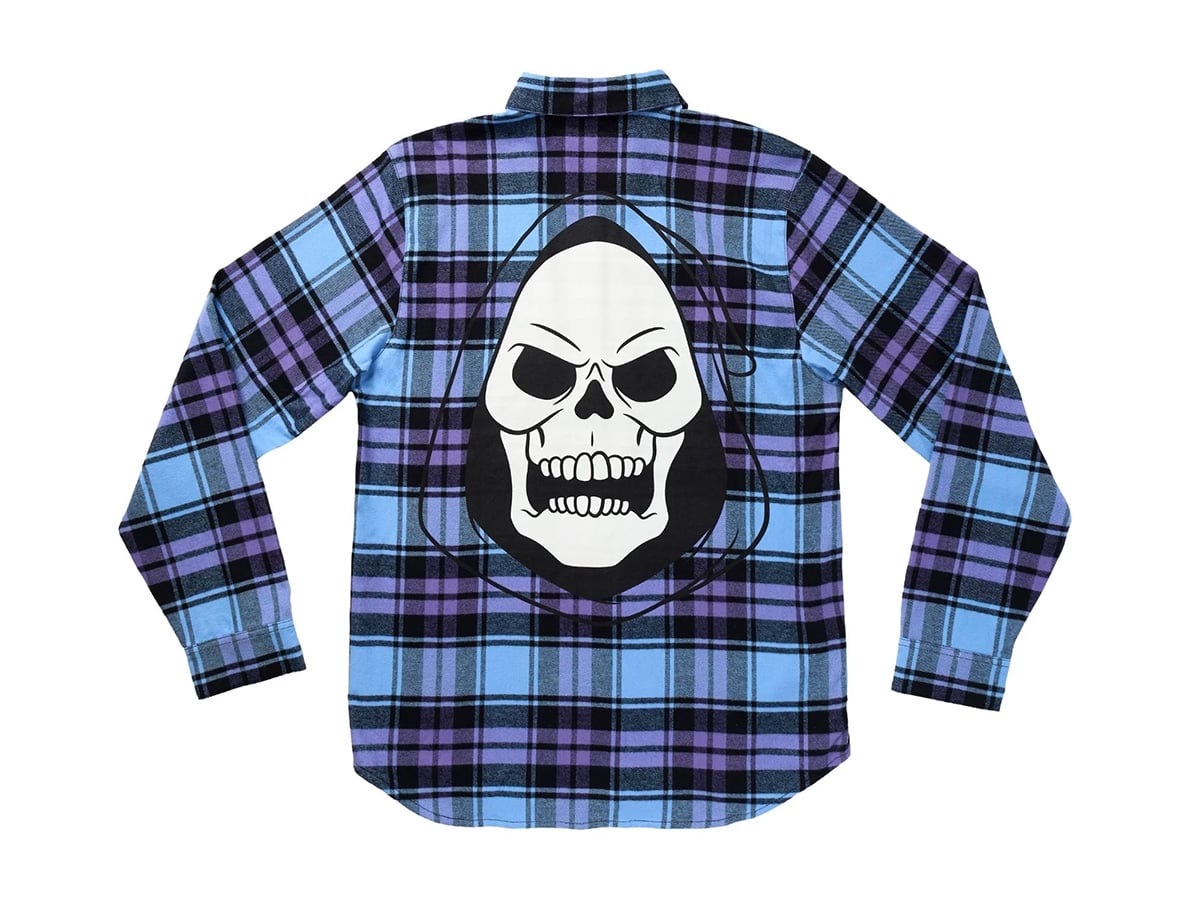 Masters of the Universe Skeletor Flannel Shirt Gallery Image 3