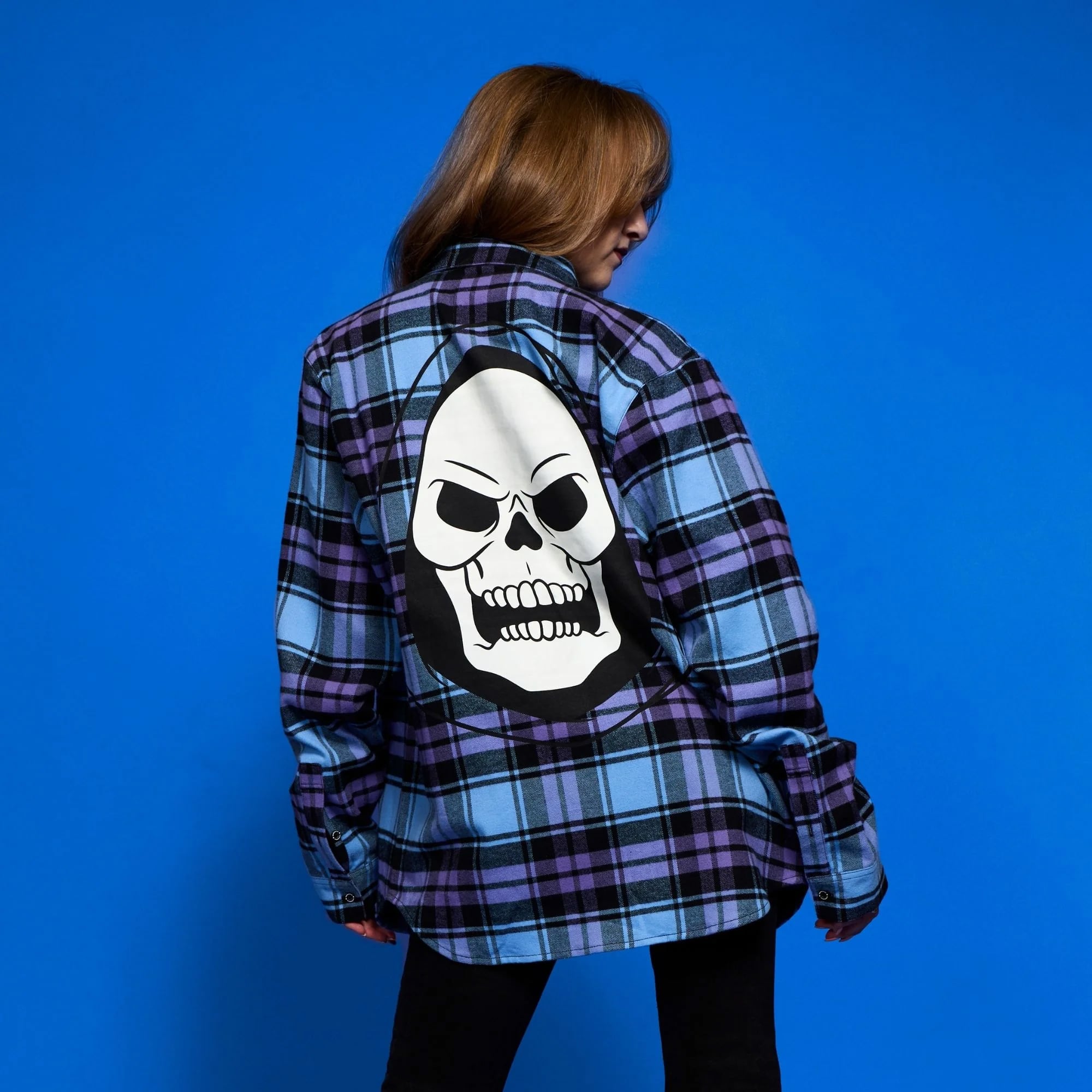 Masters of the Universe Skeletor Flannel Shirt Gallery Image 6