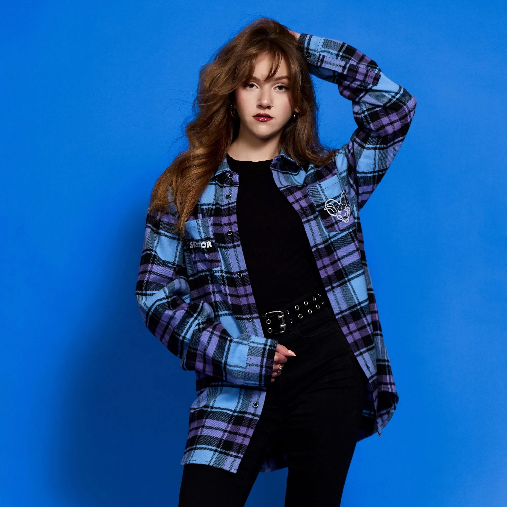 Masters of the Universe Skeletor Flannel Shirt Gallery Image 5