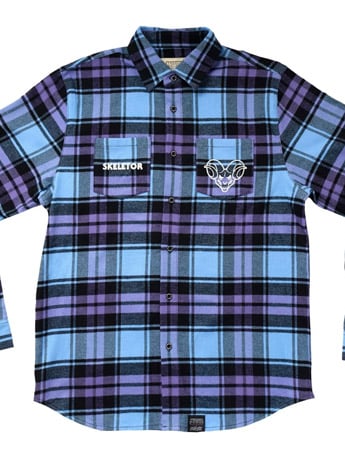 Masters of the Universe Skeletor Flannel Shirt Gallery Image 2