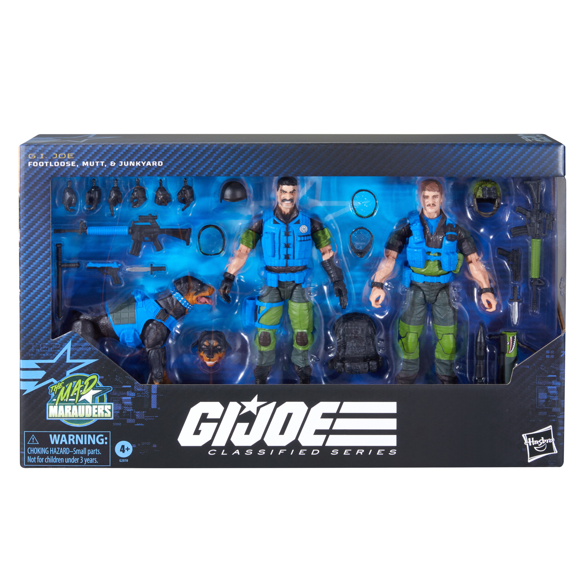 G.I. Joe Classified Series #220 Mad Marauders Footloose, Mutt & Junkyard Action Figure Three-Pack Gallery Image 23