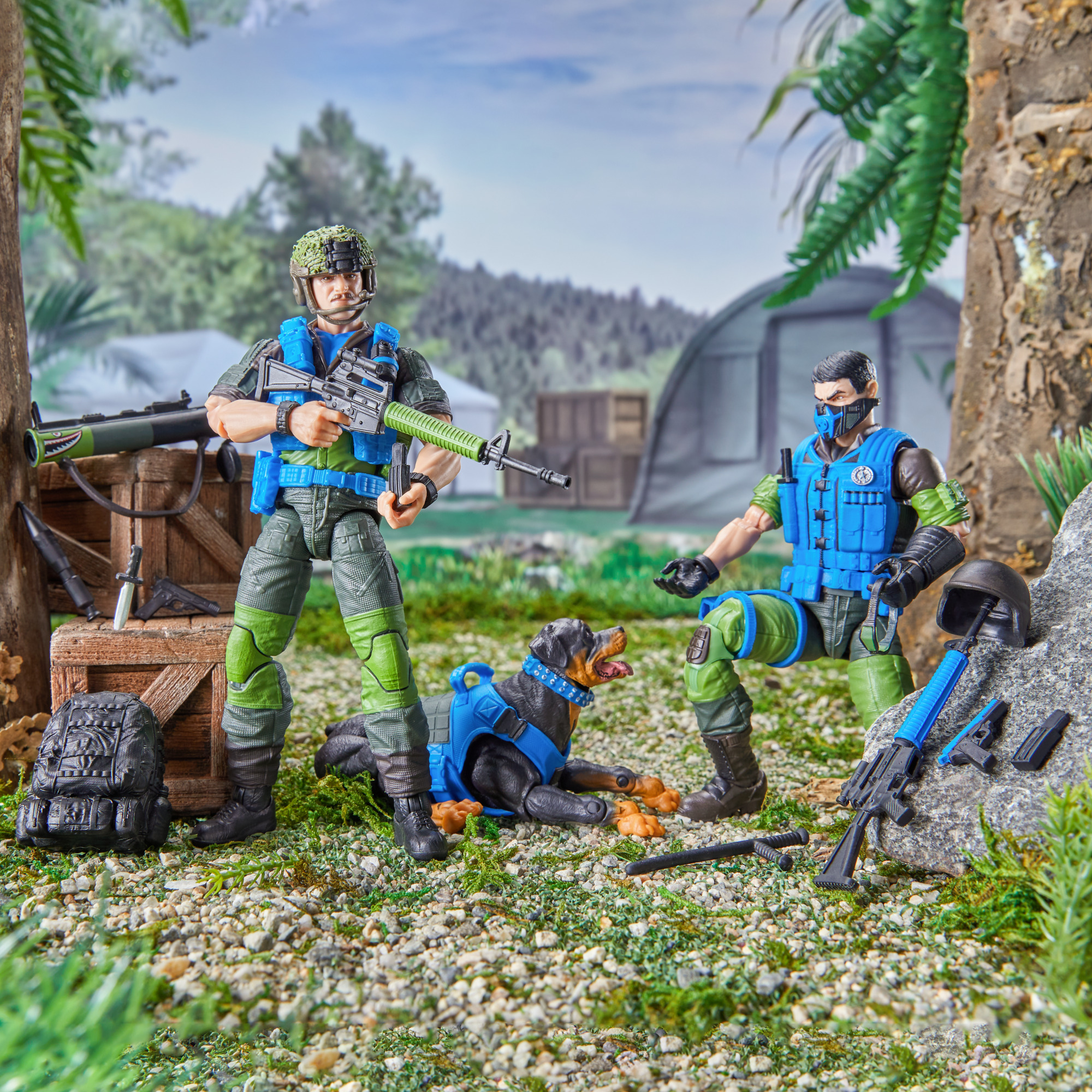 G.I. Joe Classified Series #220 Mad Marauders Footloose, Mutt & Junkyard Action Figure Three-Pack Gallery Image 5