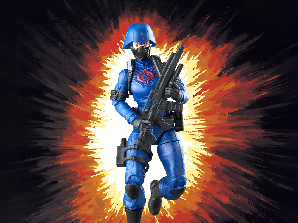 G.I. Joe Classified Series Retro Collection Cobra Valkyrie Action Figure Gallery Image 1